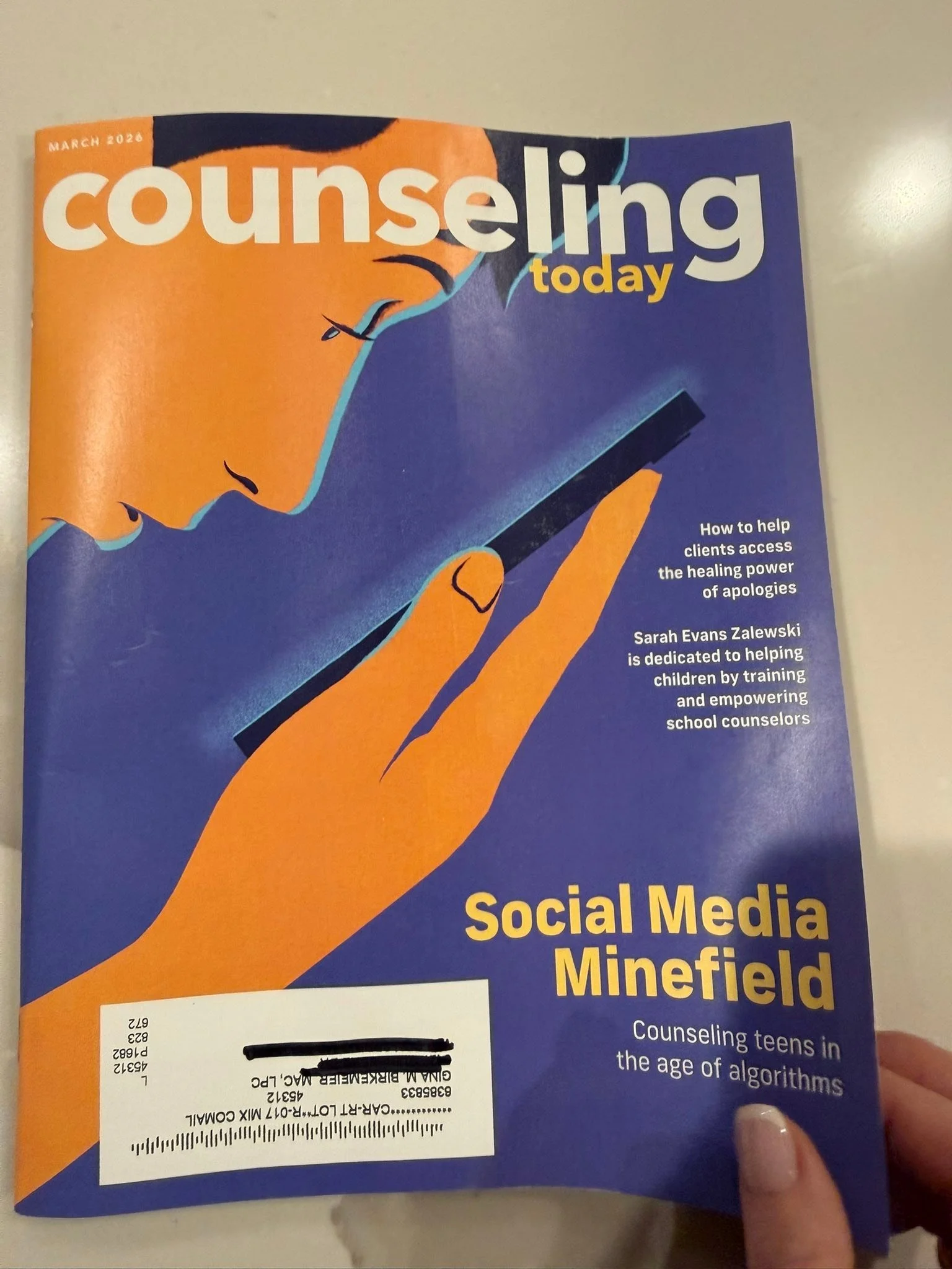 &ldquo;Counseling Today, published by the American Counseling Association (ACA), is widely considered as the premier magazine for professional counselors, offering news, insights, and in-depth features on the counseling profession.&rdquo;

I am excit