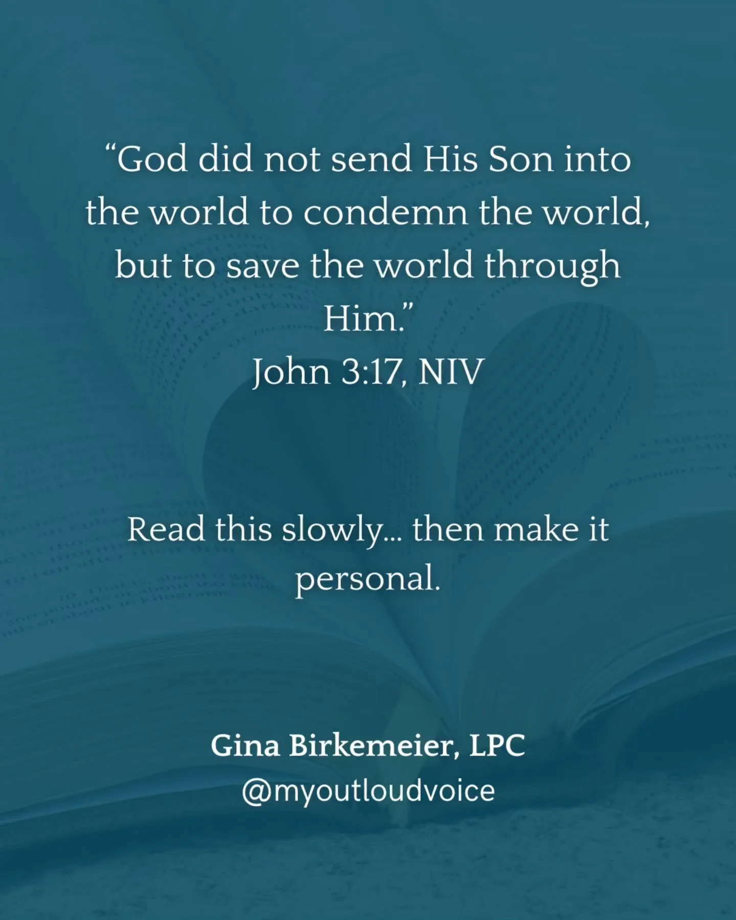When it comes to condemnation, God makes His heart for us very clear. Romans 8:1 tells us there is now no condemnation for those who are in Christ Jesus. John 3:17 adds that God didn&rsquo;t send His Son to condemn the world, but to save it.

But con