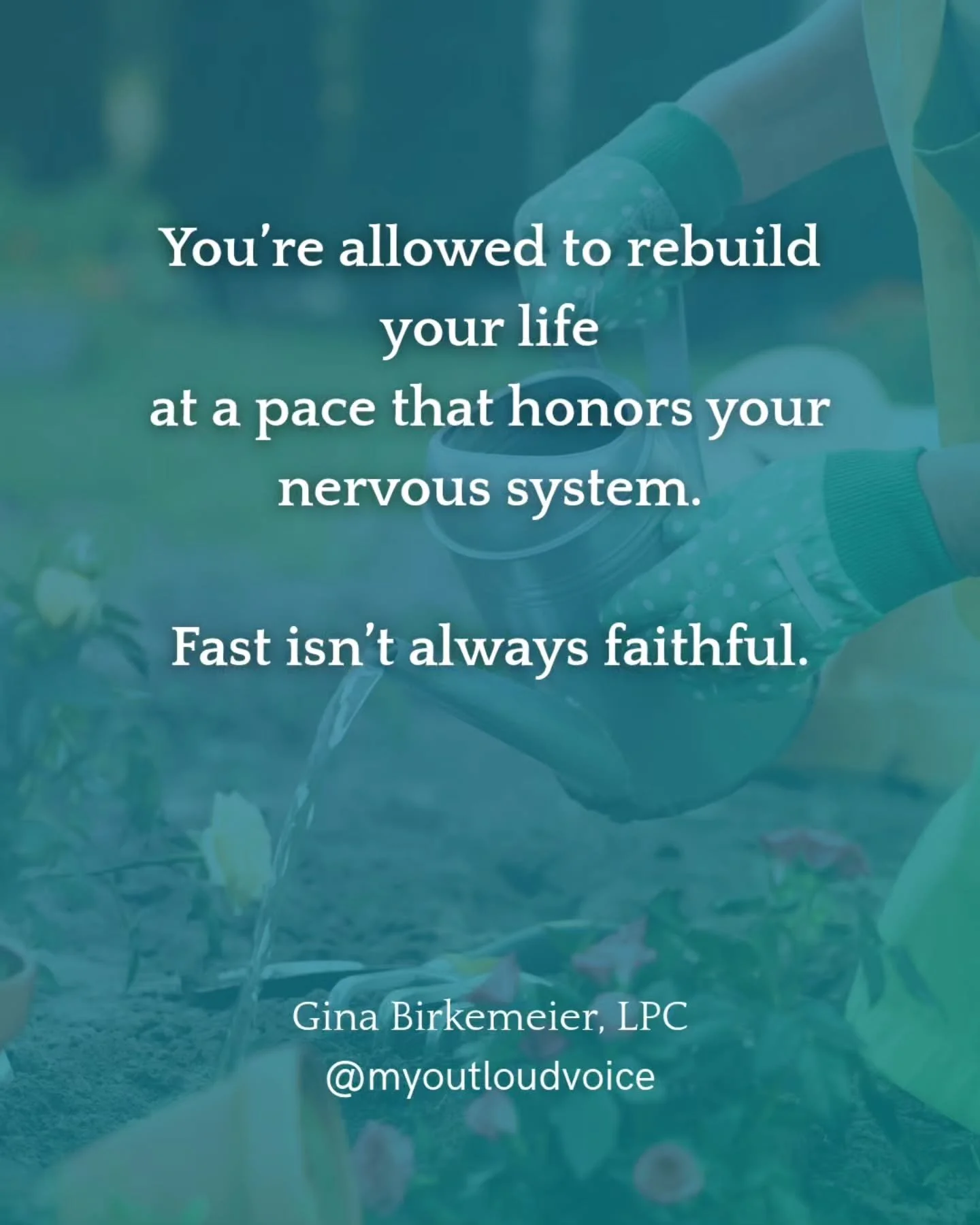 Sometimes the gentlest pace is the most transformative. 💛