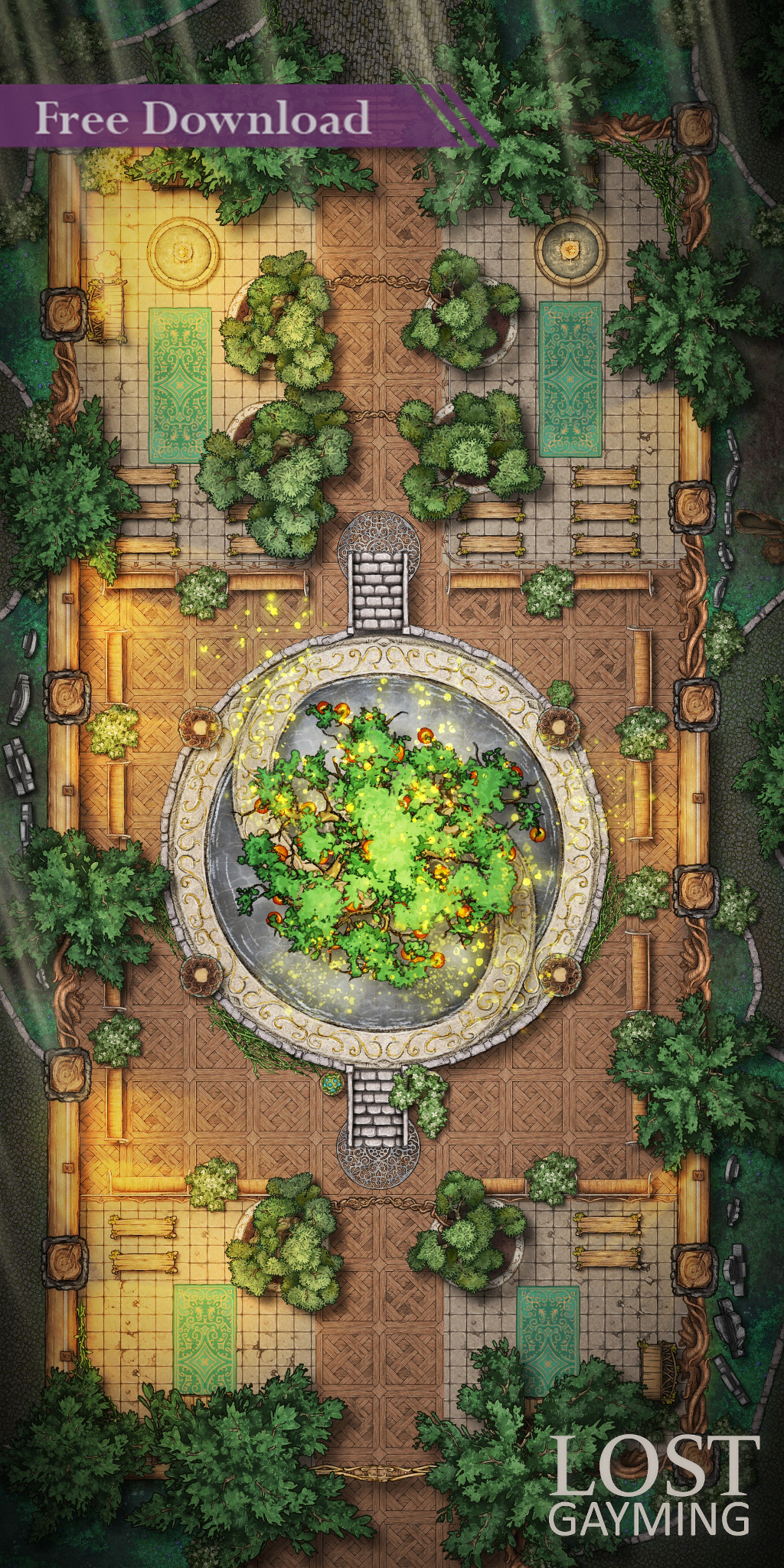 Eden's Folly Church - Dnd Map