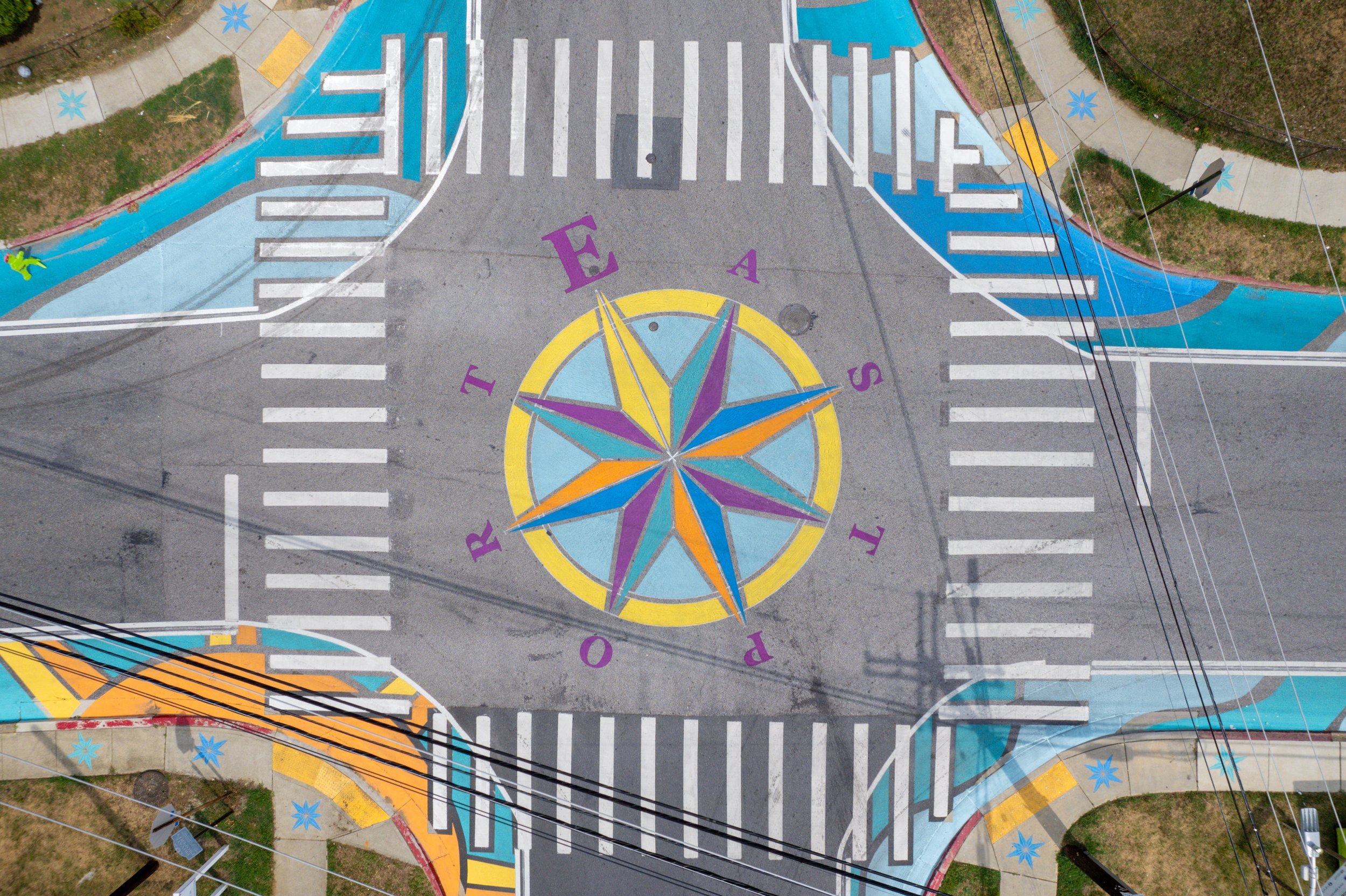 240704 Annapolis Eastport President & Madison pavement art 02.jpg
