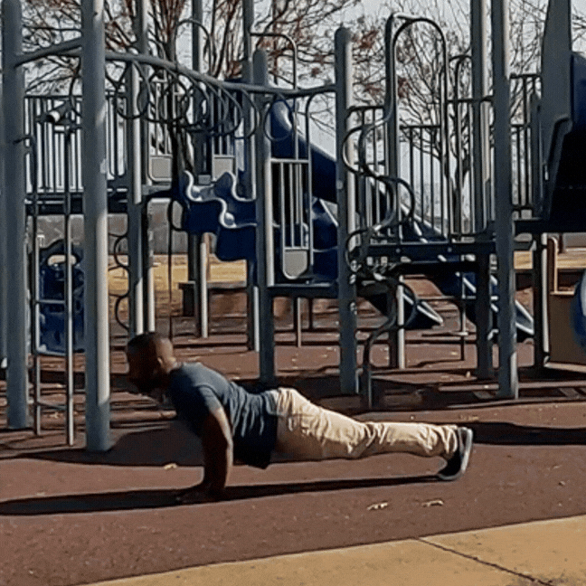 Constant Muscle Activation Close Push-Up