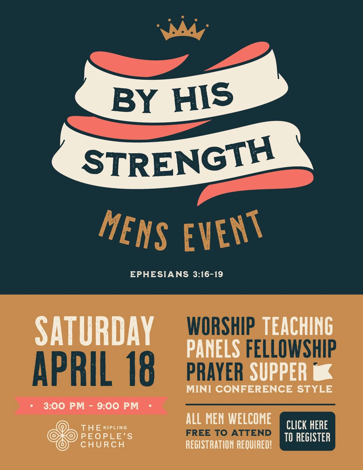 By His Strength - Mens Event