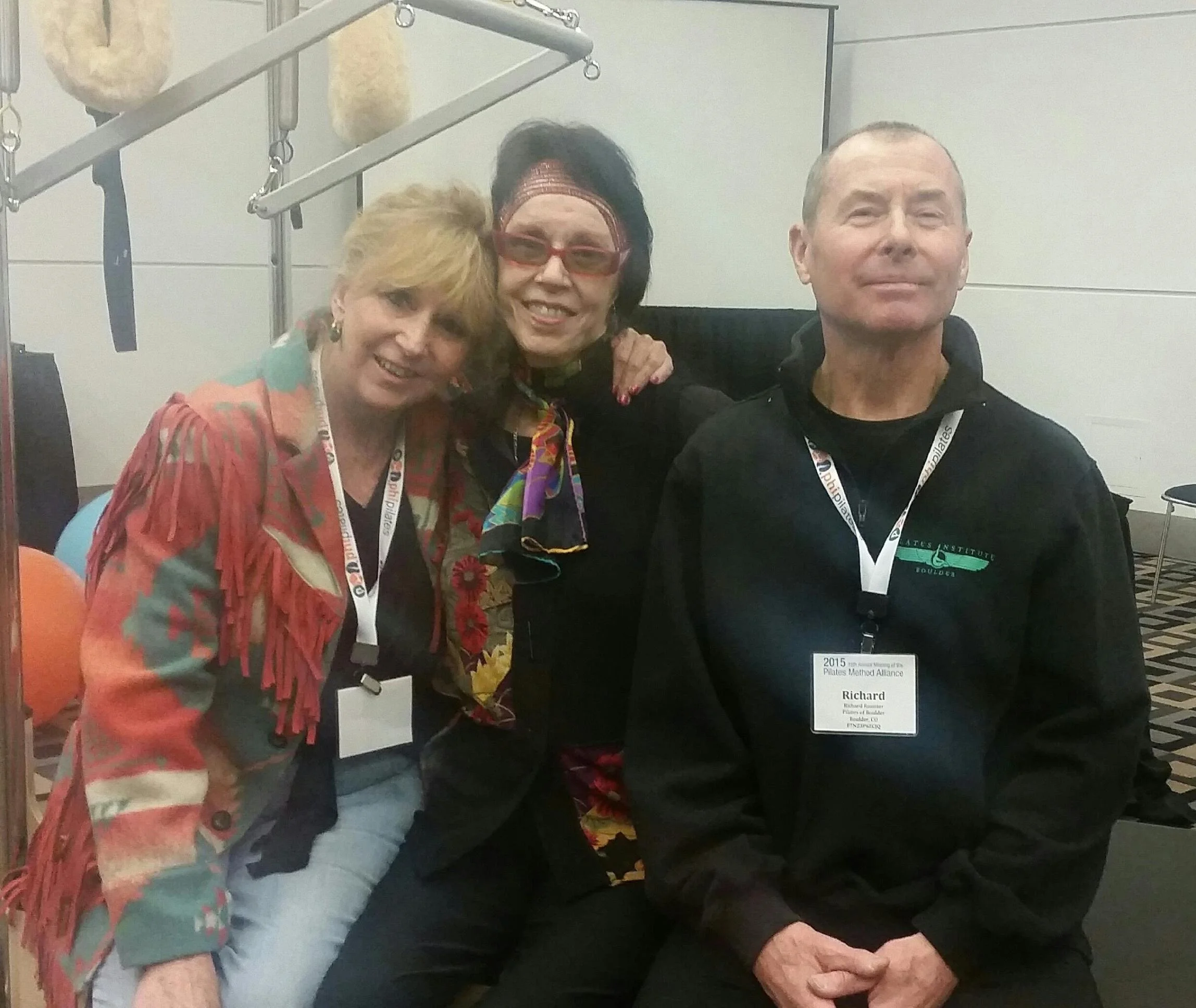 Bonnie, Mary Bowen, and Richard PMA 2015
