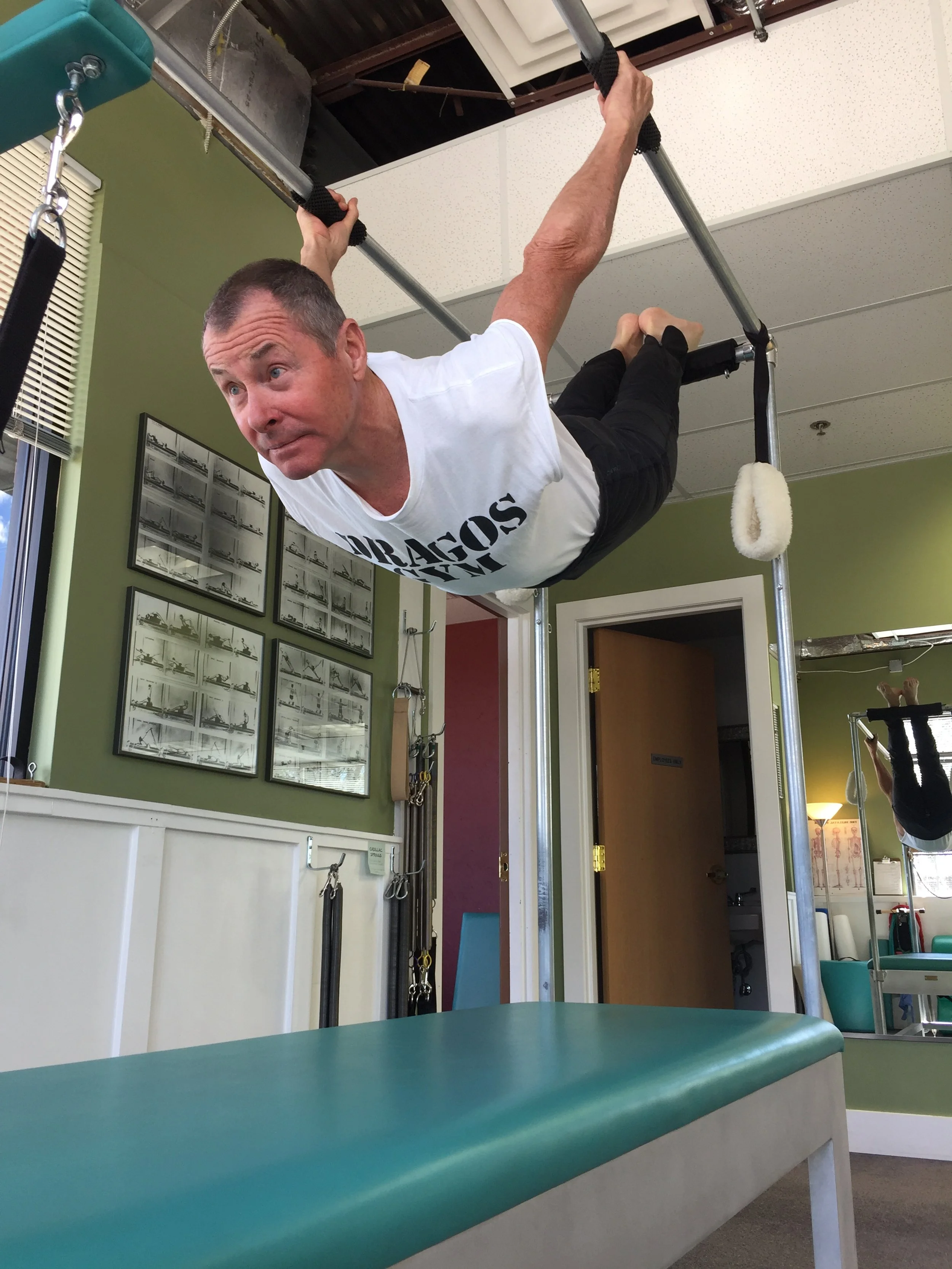 Richard working Bird's Nest