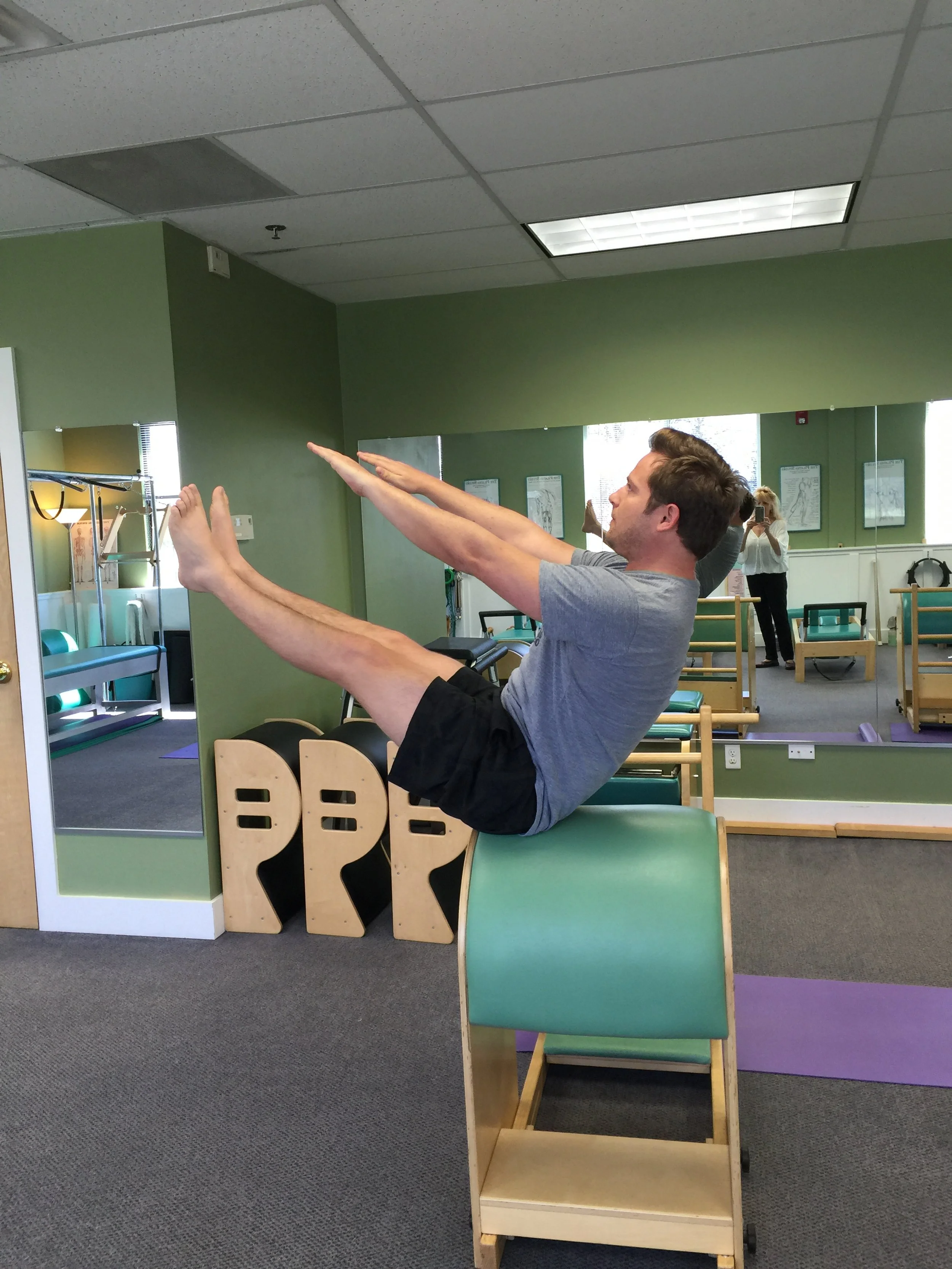 Student performing Teaser on the Barrel.