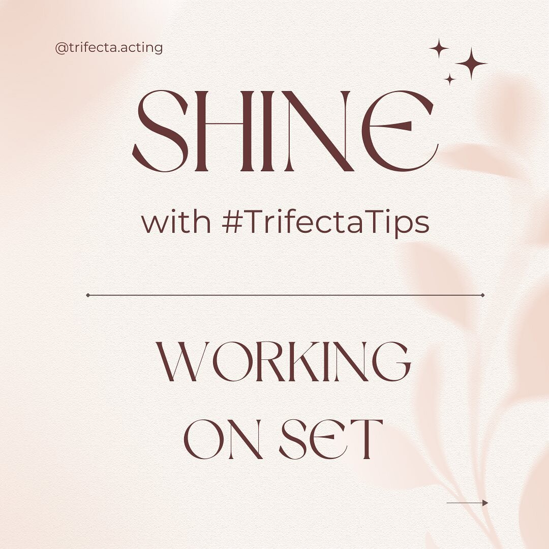 ✨Trifecta Tips: Working On Set ✨

Stay focused on your journey and trust the timing of your life 

#love  #onset #film#acting #business #smallbusiness #actingcoaching #trifecta #professionalacting #femalebusinessowner #stars #risingstars #film #trife