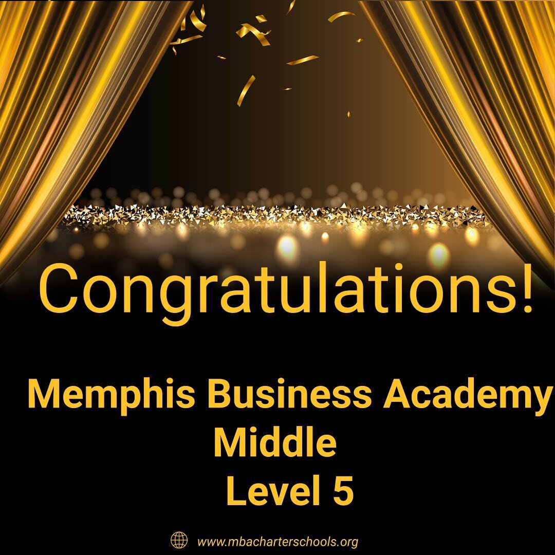 Congratulations to our  students, teachers, and staff for making us a Level 5 school based on the recently released TVAAS data! 🖤💛🎉
#WeAreMBA