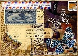 ETG Book Cafe Memories Mail Art Workshop 