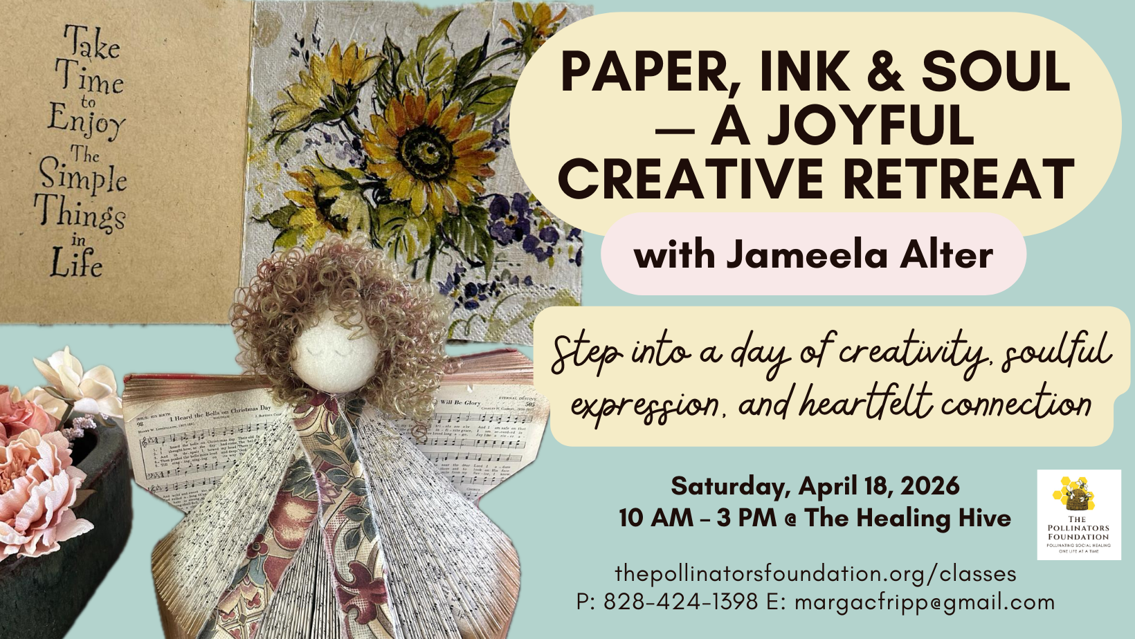 Paper, Ink &amp; Soul — A Joyful Creative Retreat with Jameela Alter