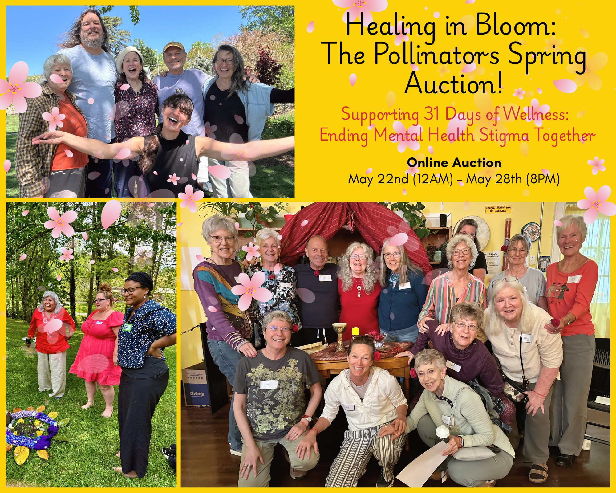 🌸 Healing in Bloom: The Pollinators Spring Auction 2026 🐝