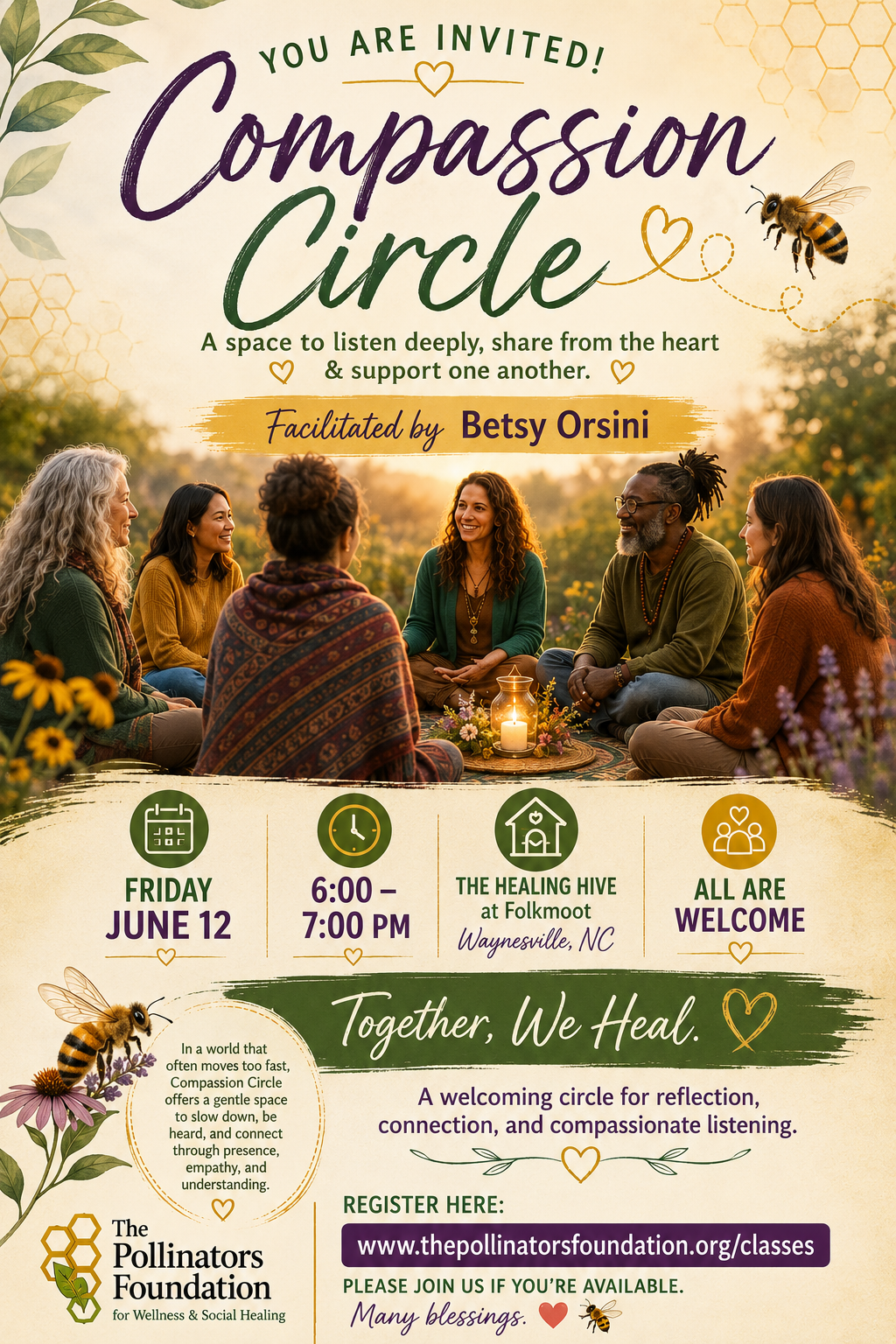 Compassion Circle with Betsy Orsini, LPC