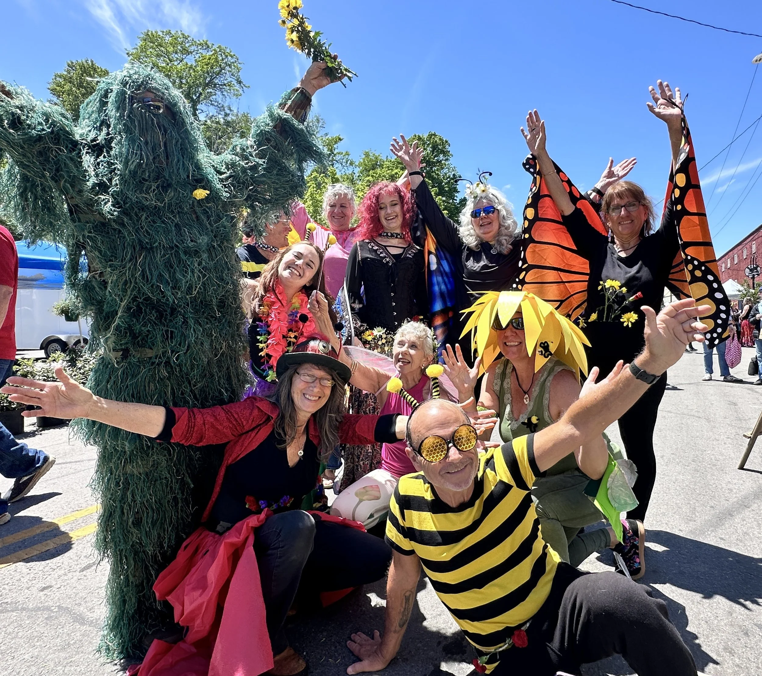 The Pollinators at Pigeon RiverFest: Creative Activities &amp; Flash Mob Dance