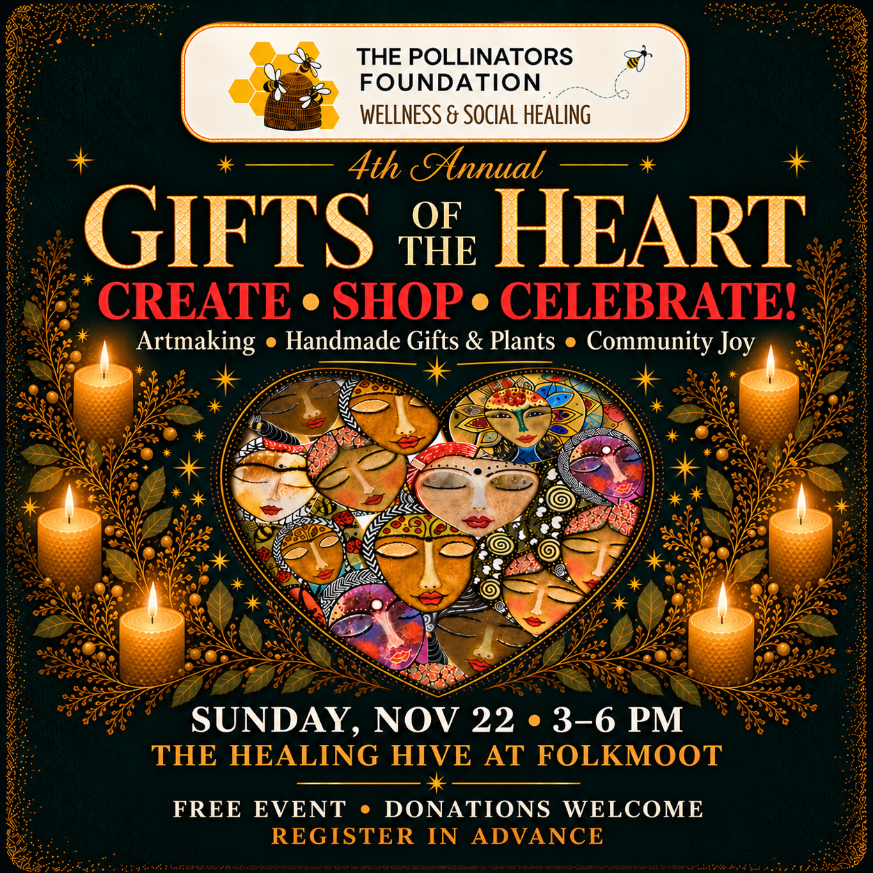 4th Annual Gifts of The Heart: Holiday Gathering and Celebration