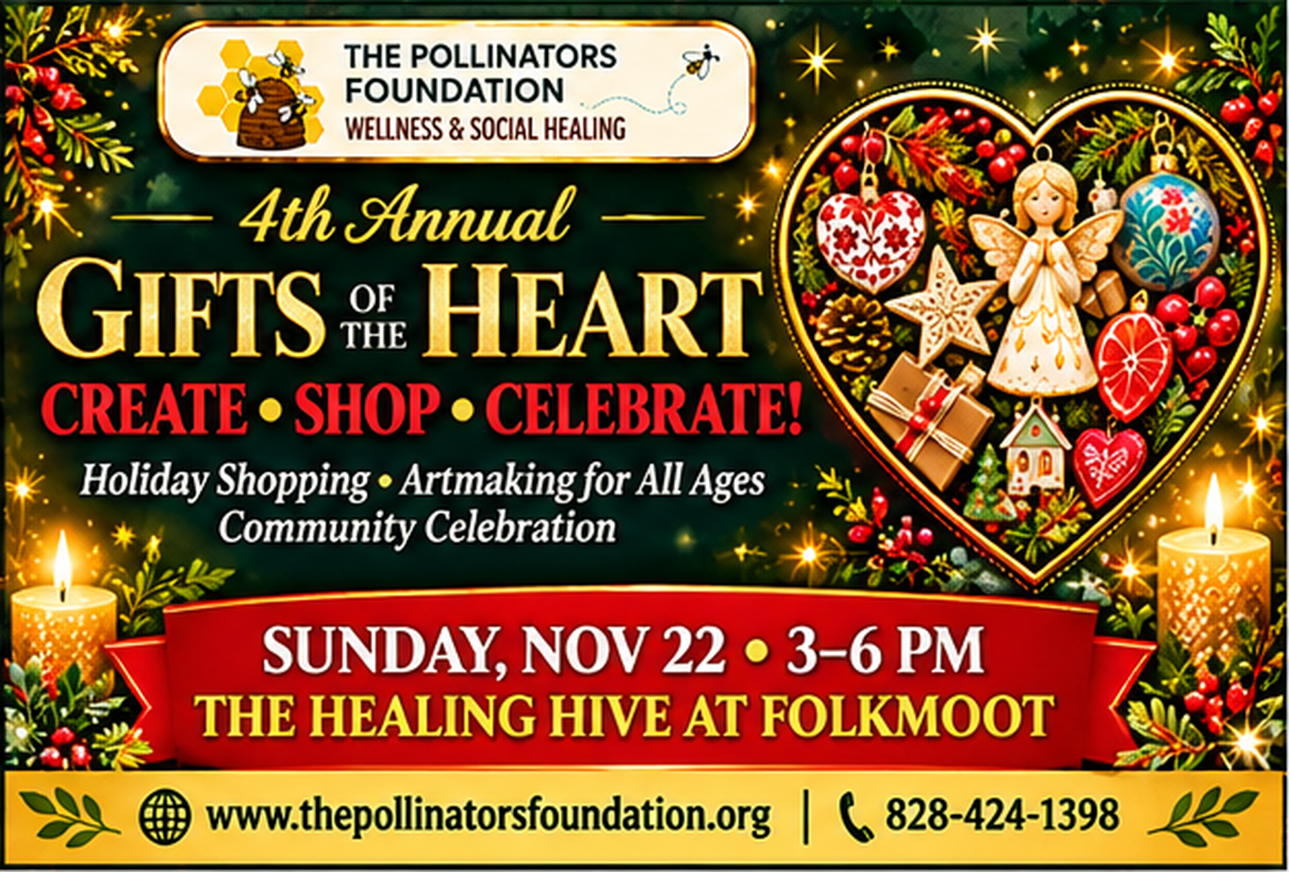 4th Annual Gifts of The Heart: Holiday Gathering and Celebration