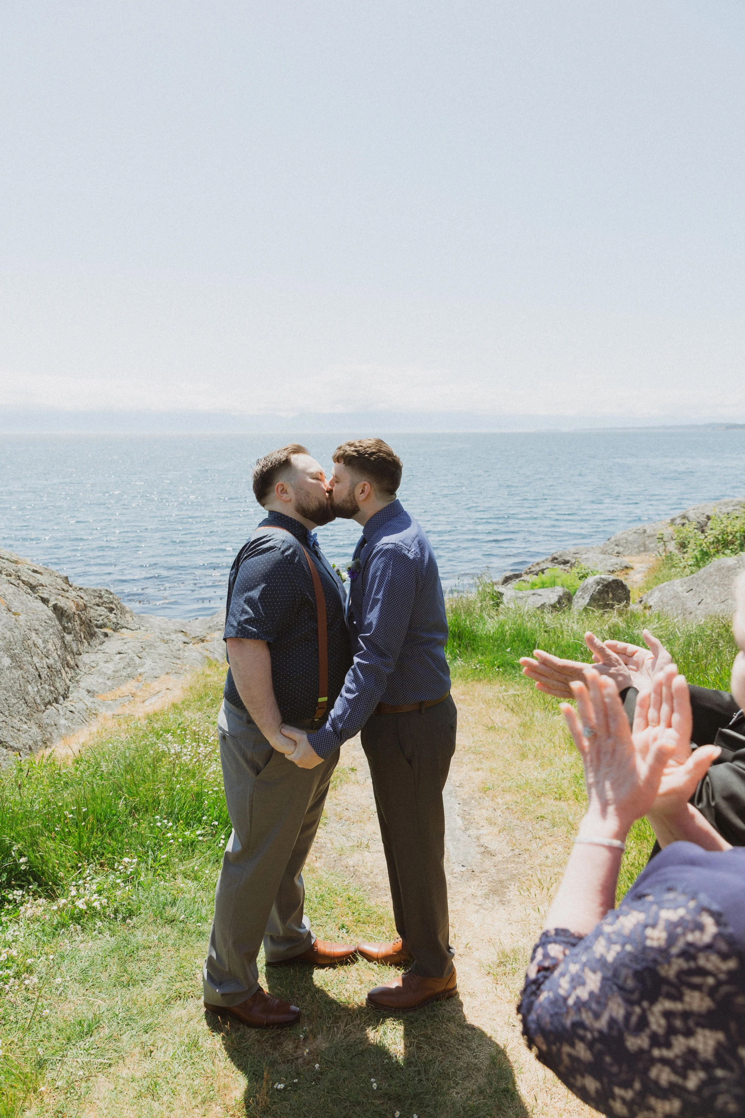 Elopement By The Ocean In Victoria, BC