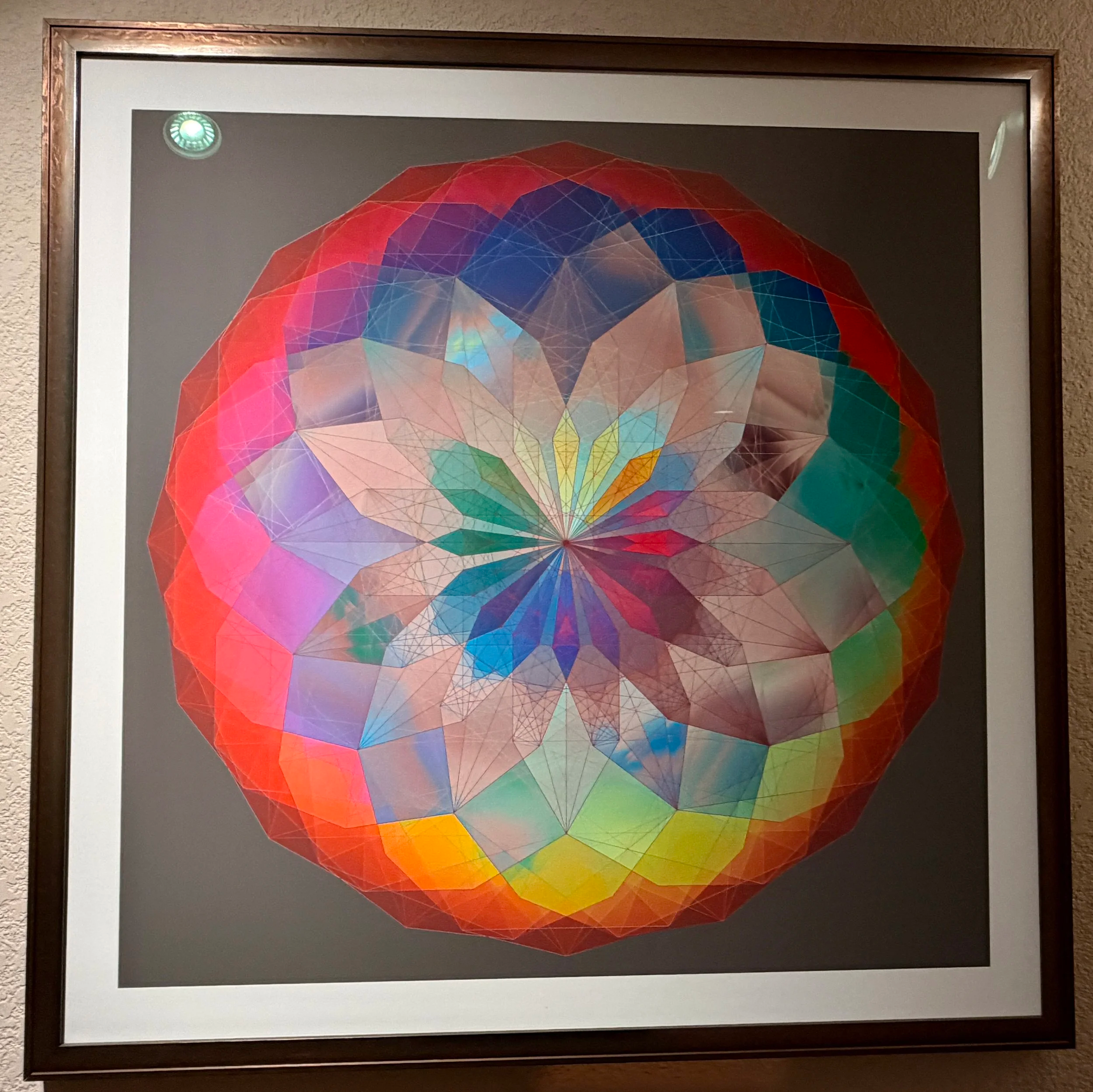 "Principia" Artist's Proof  
Framed 35.75in x 35.75in