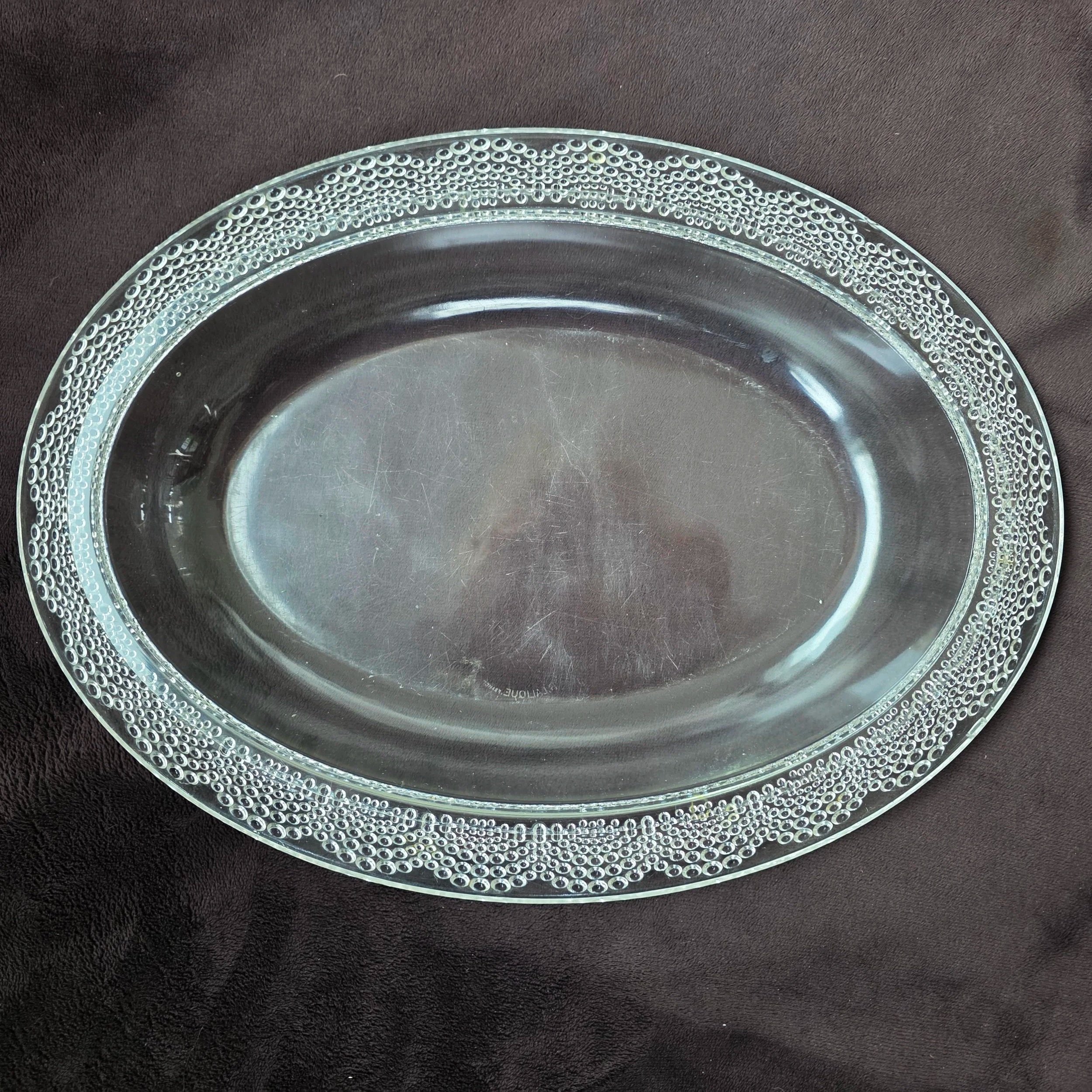 Lalique tray.