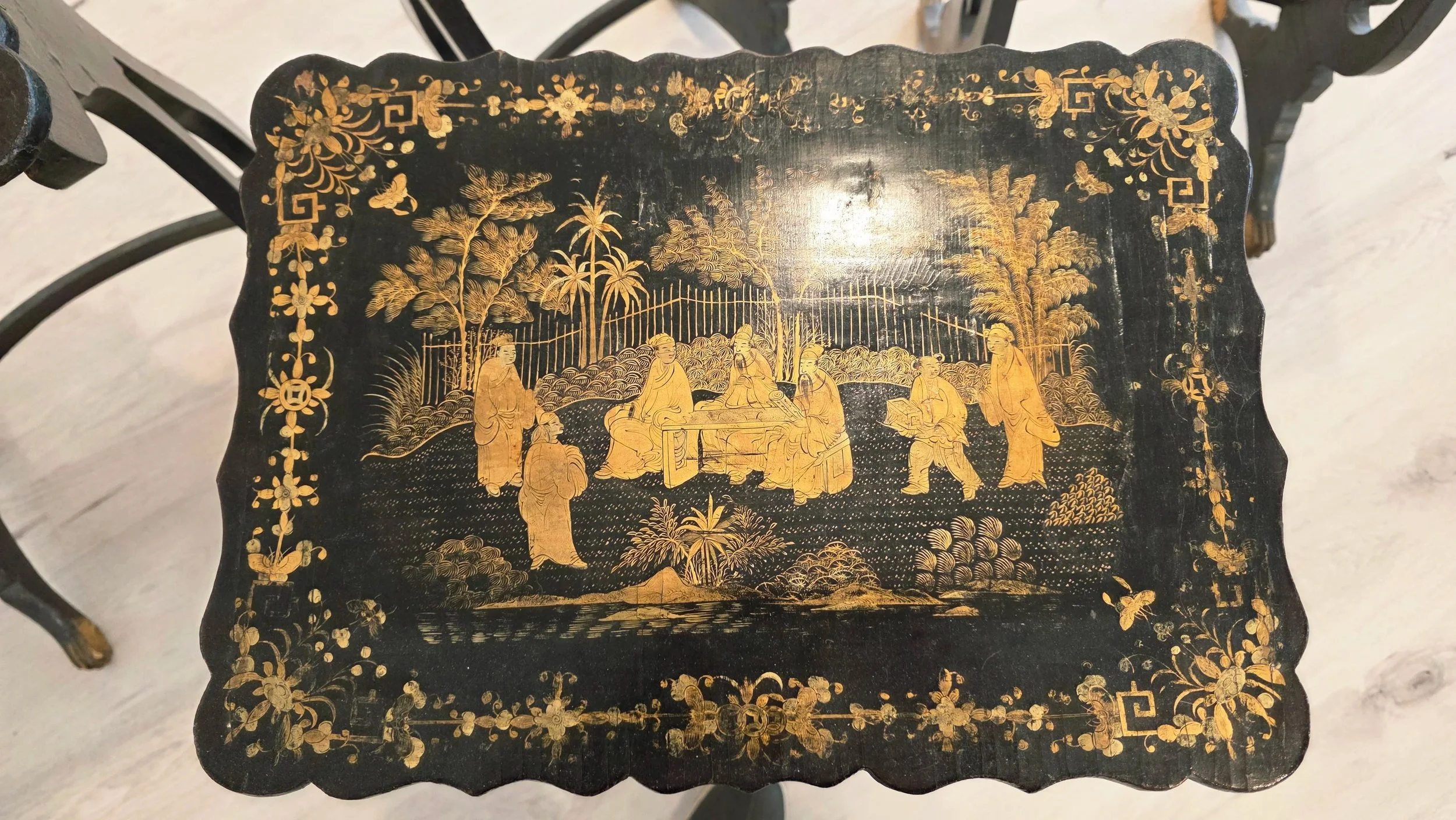 Chinoiserie Nesting Tables.