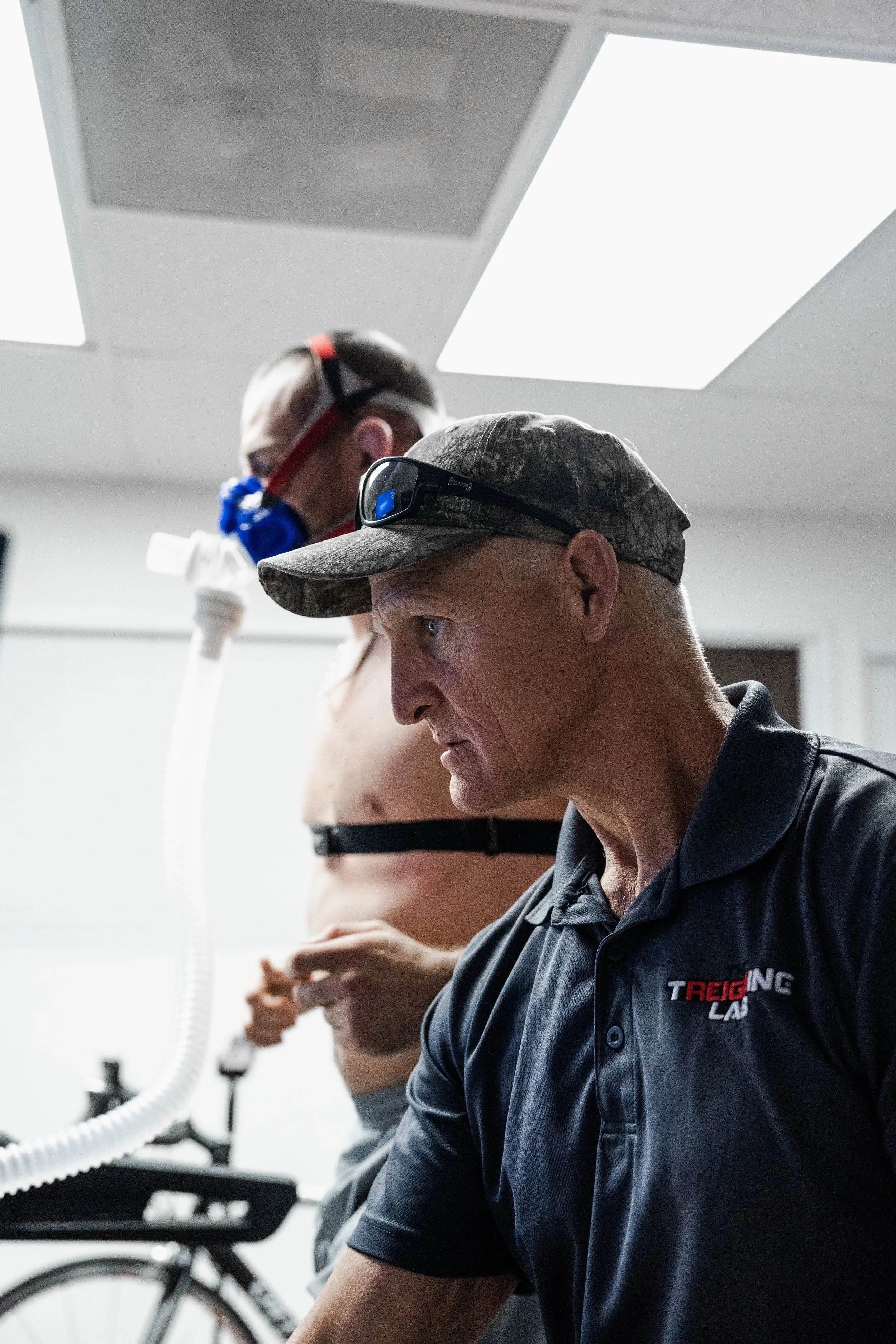 Coach Cal Metabolic Testing on David Taylor