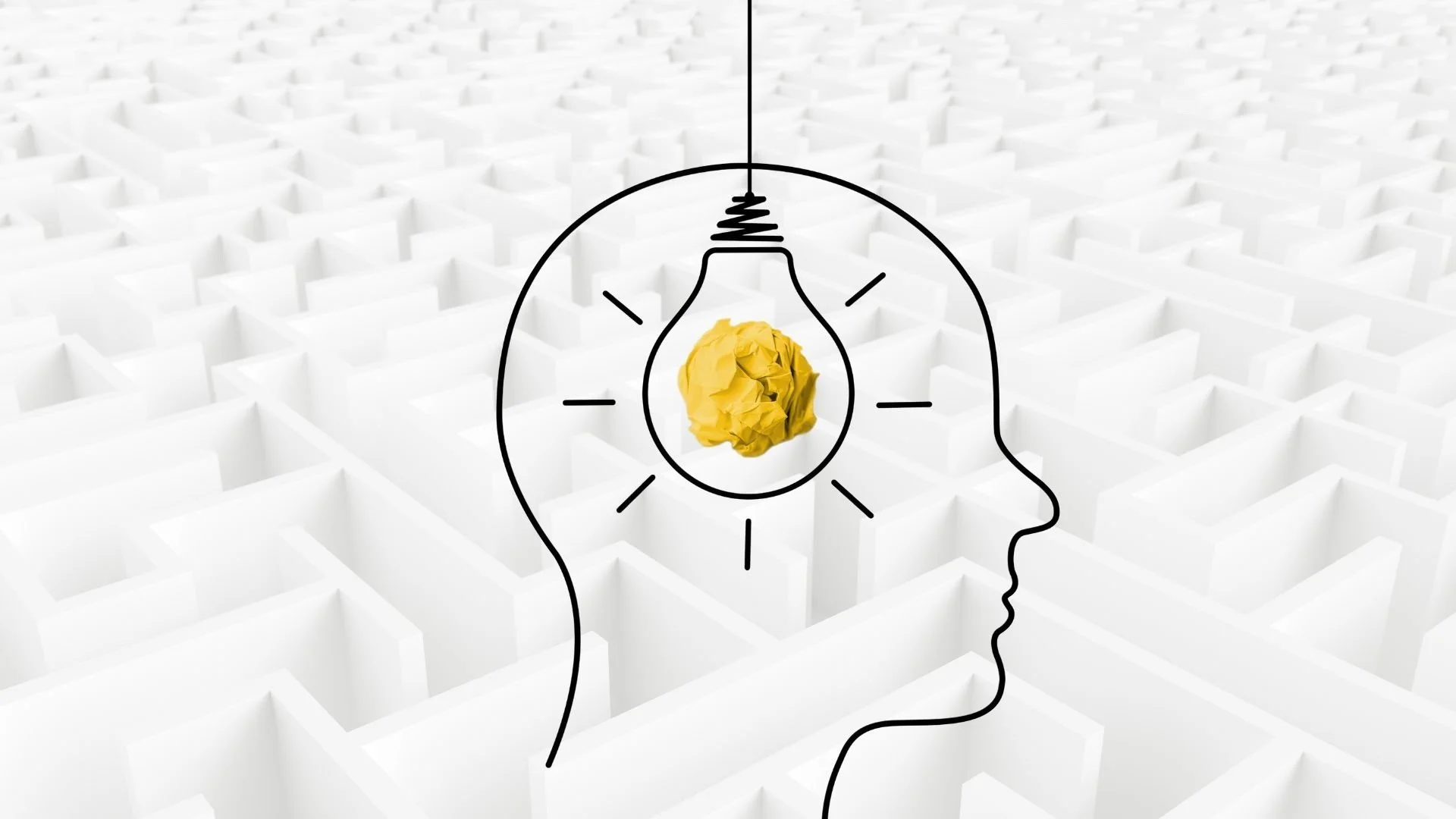 Insights Mean Answers Image (Lightbulb in Brain)