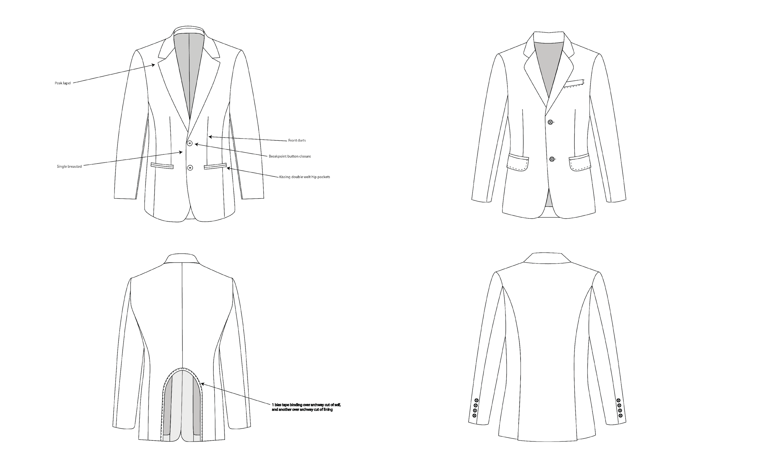  Techical fashion flat 