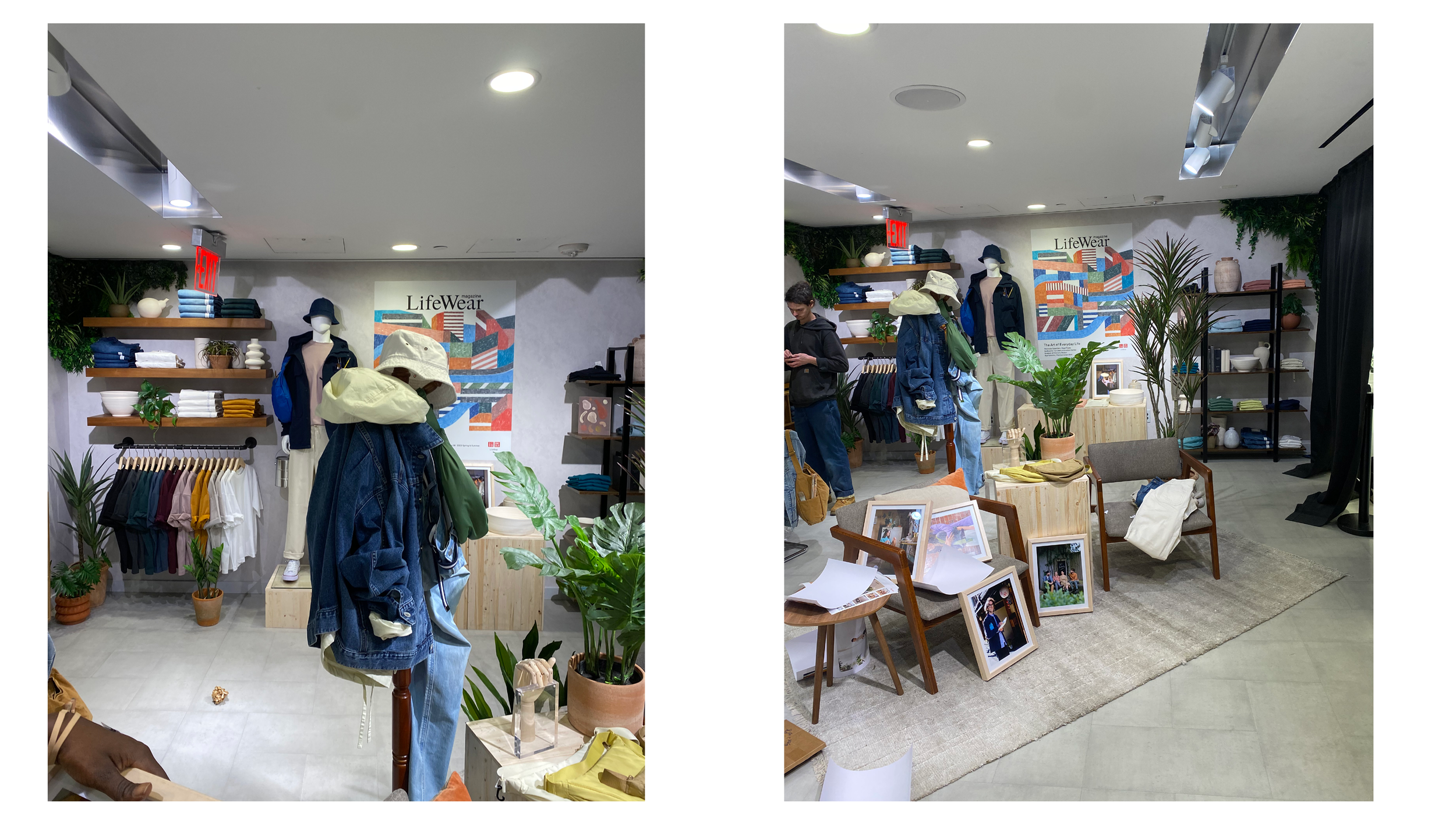 Uniqlo U T-Shirt, Lifewear Collection Setup, Uniqlo 