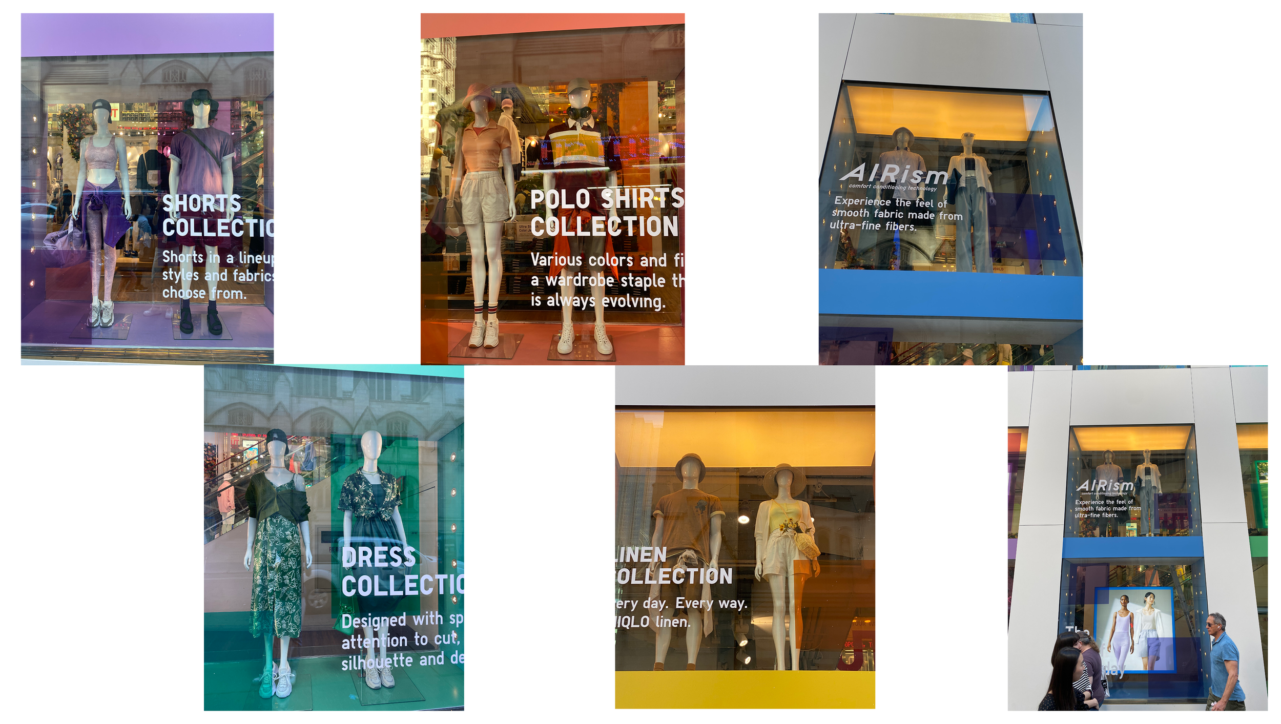 Vitrine Display: Mannequin Styling, Banner, Vinyl & Prop Installation