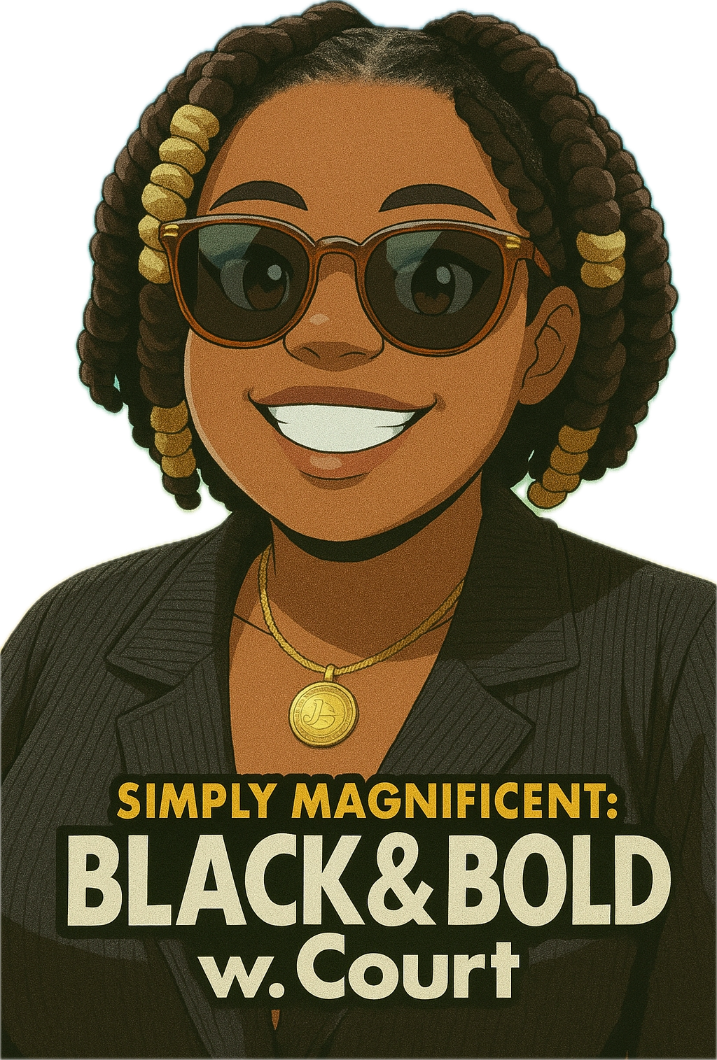 Simply Magnificent: Black &amp; Bold W. Court