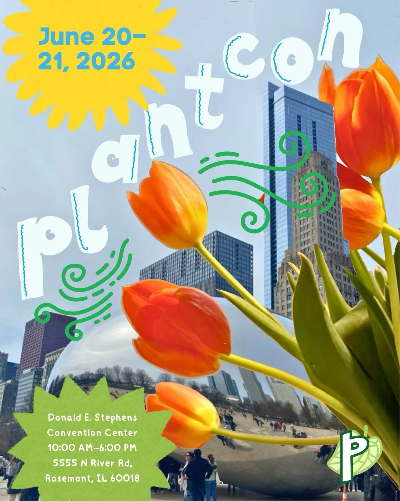 📢NEW CITY - SAME PLANTCON.

🎉For the first time EVER, PlantCon is taking on the Great Lakes/Mid-West region and we&rsquo;re ready to get the party started!

🌈Chicago, it&rsquo;s nice to meet you! We&rsquo;re PlantCon! A LGBTQIA+, BIPOC, &amp; Wome