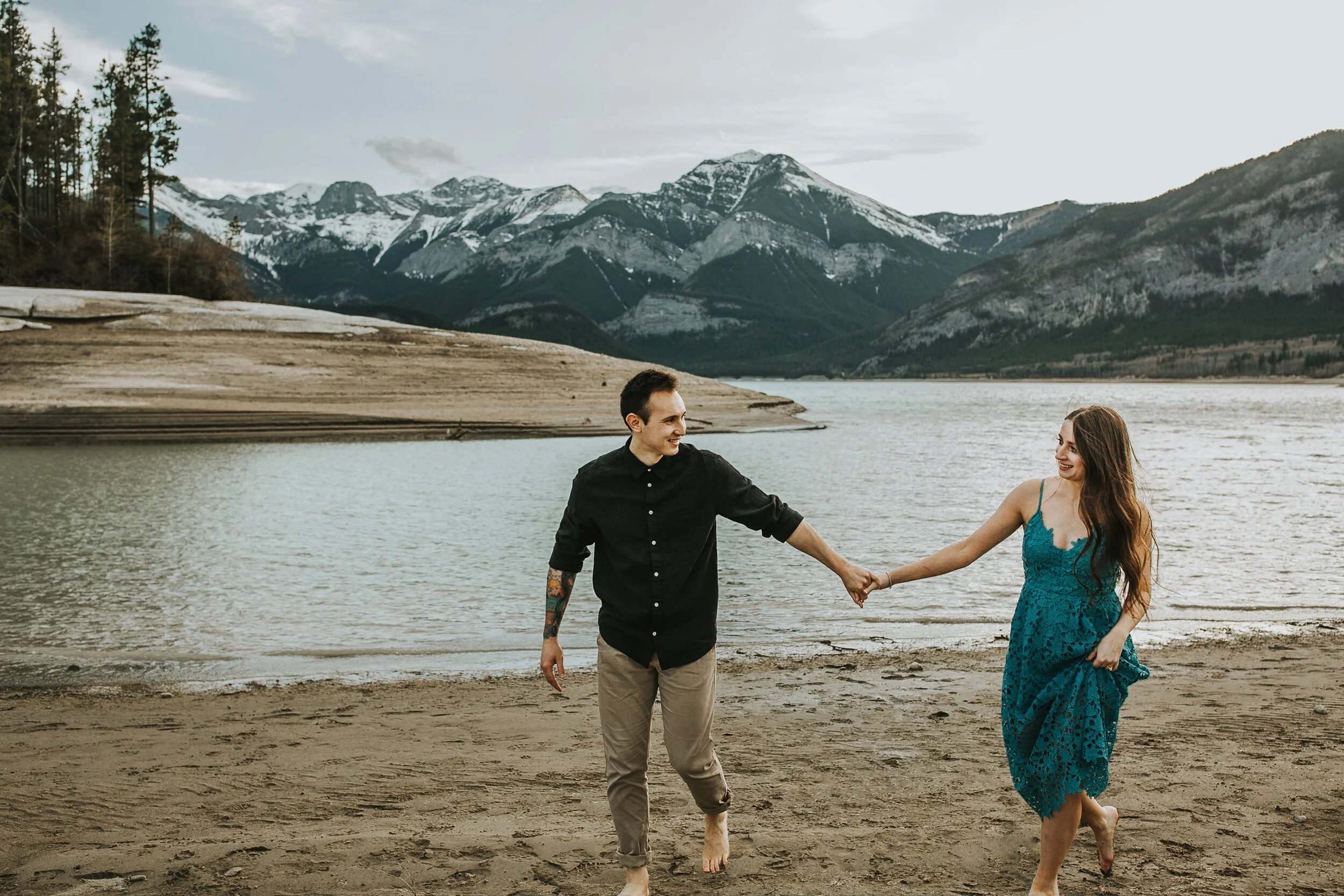 Barrier-Lake-Kananaskis-Engagement-Session