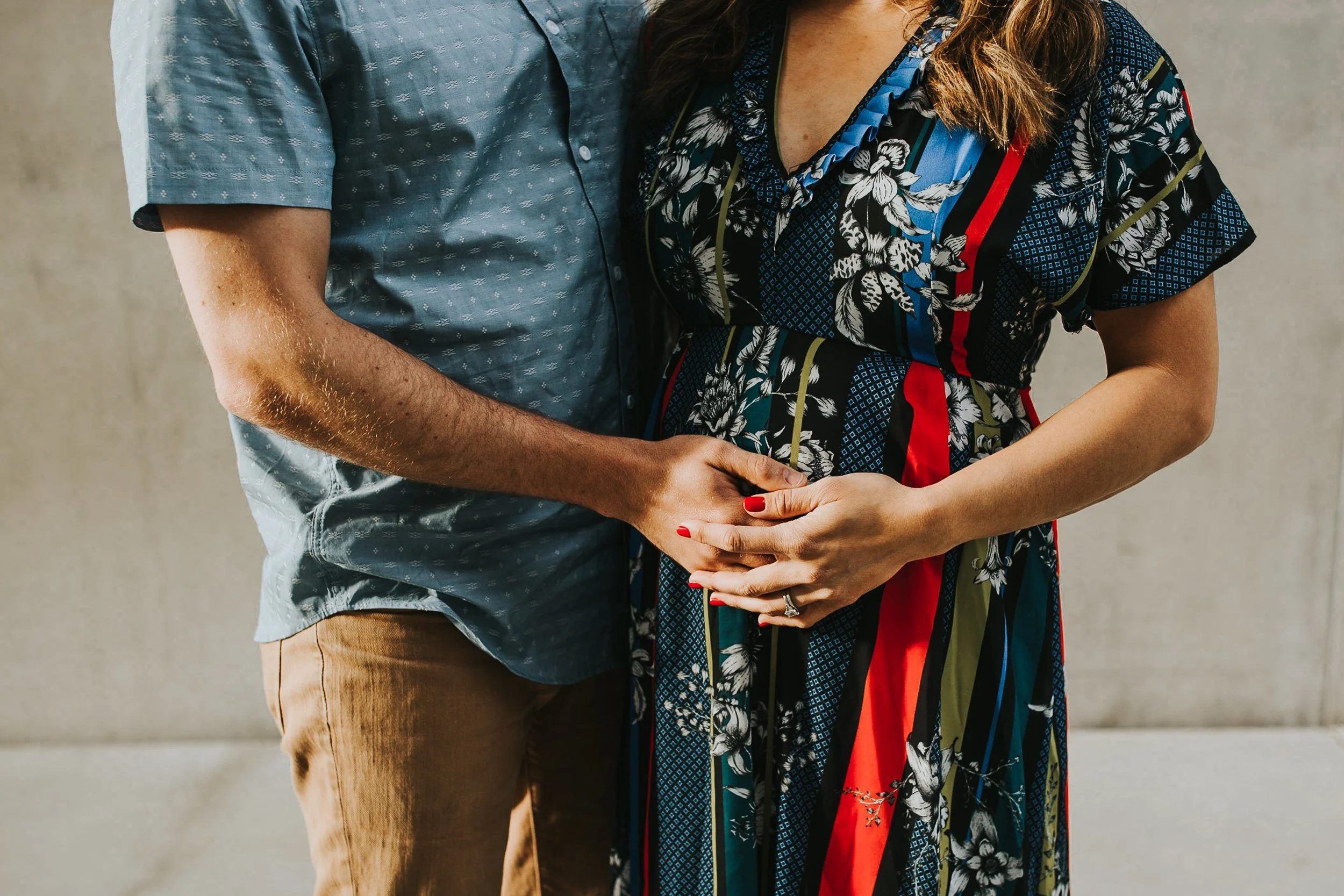 Hip-Urban-Downtown-LA-Maternity-Session