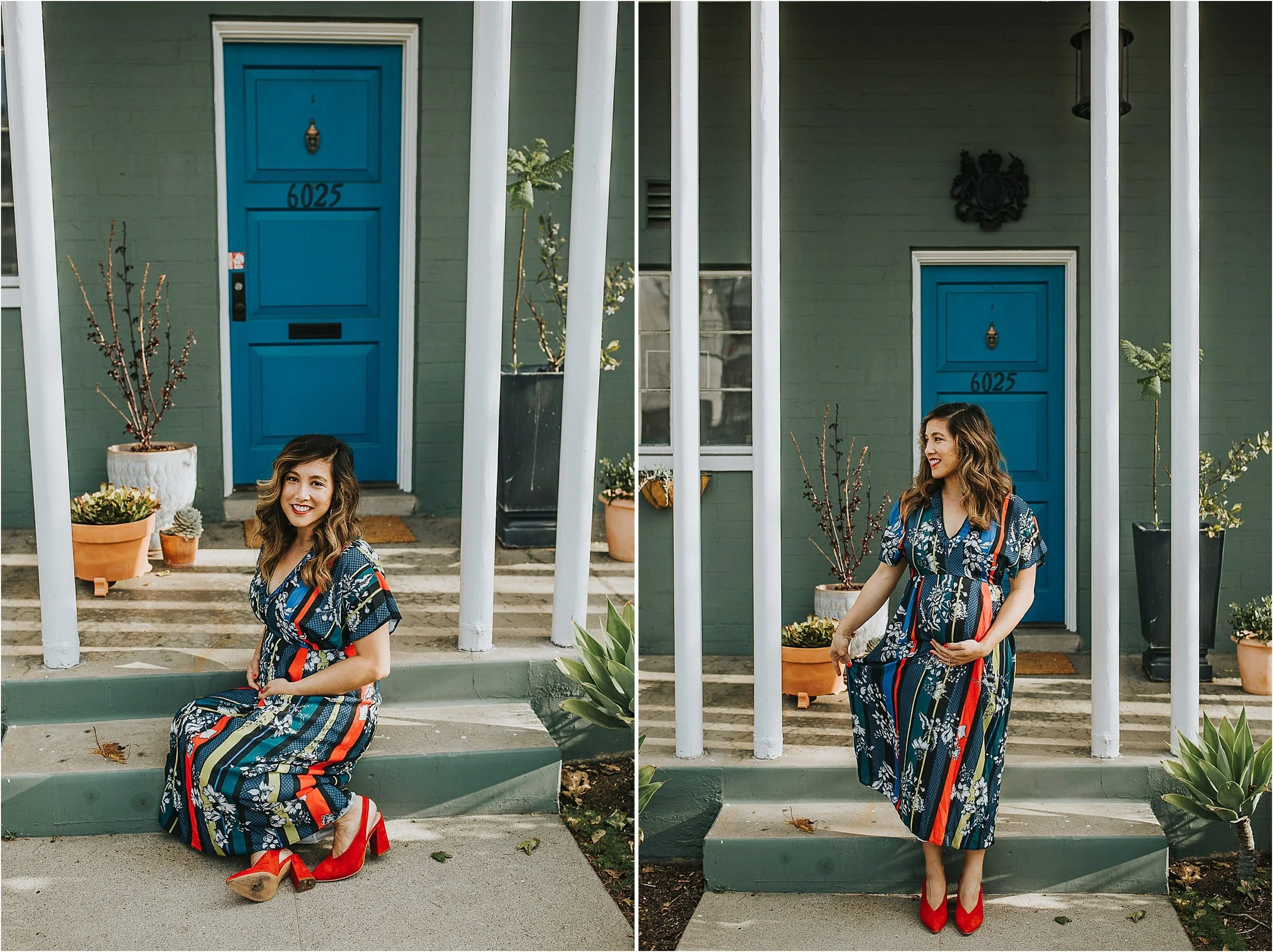 Hip-Urban-Downtown-LA-Maternity-Session