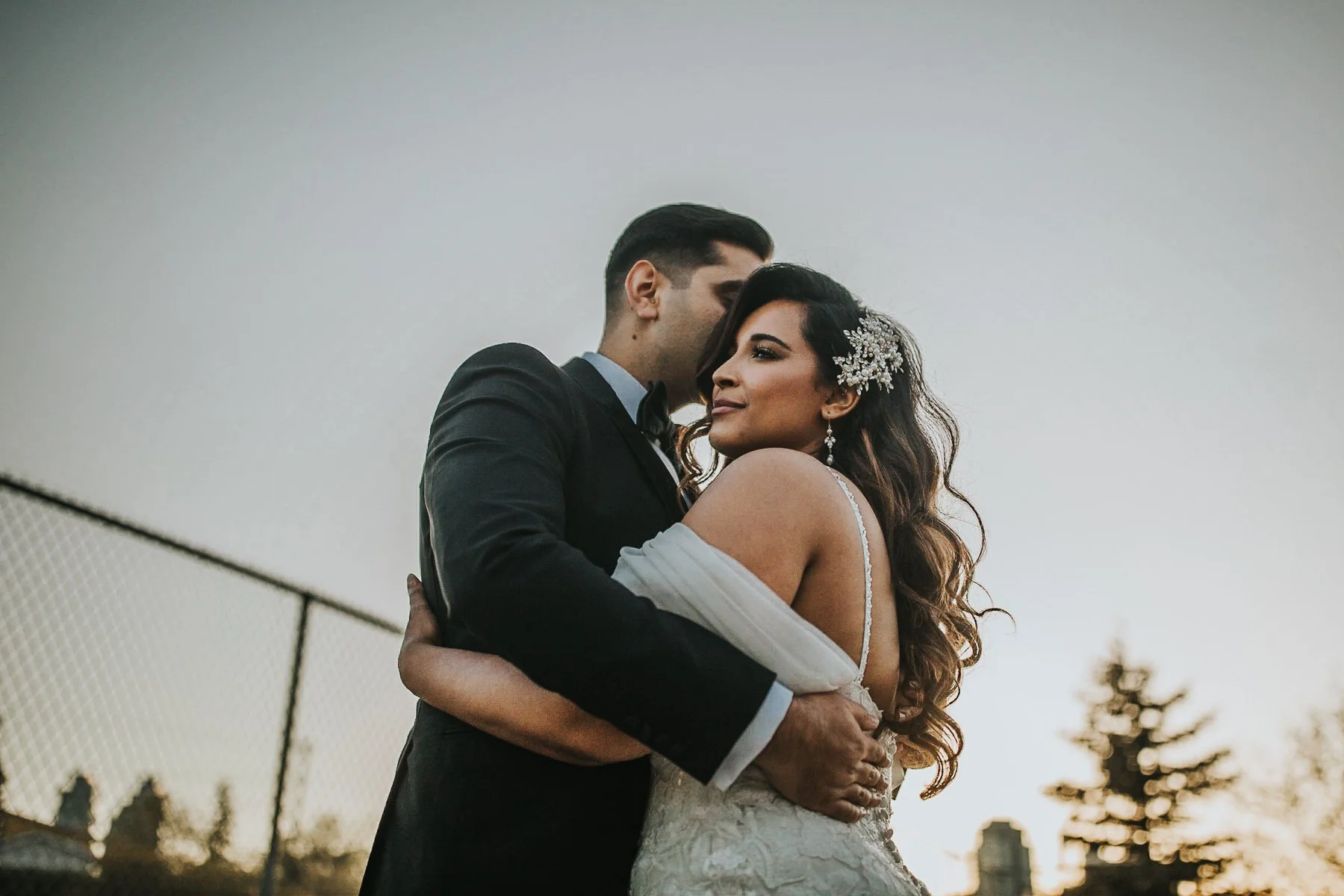 Sunset Wedding Photos 