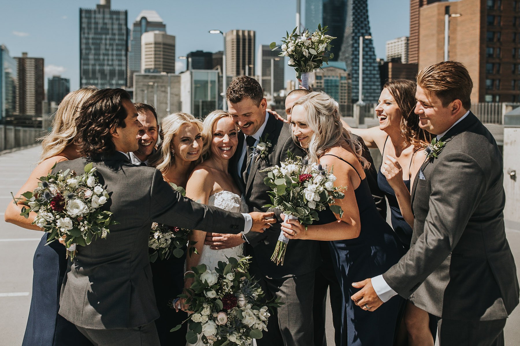 Candid Wedding Party Photos 