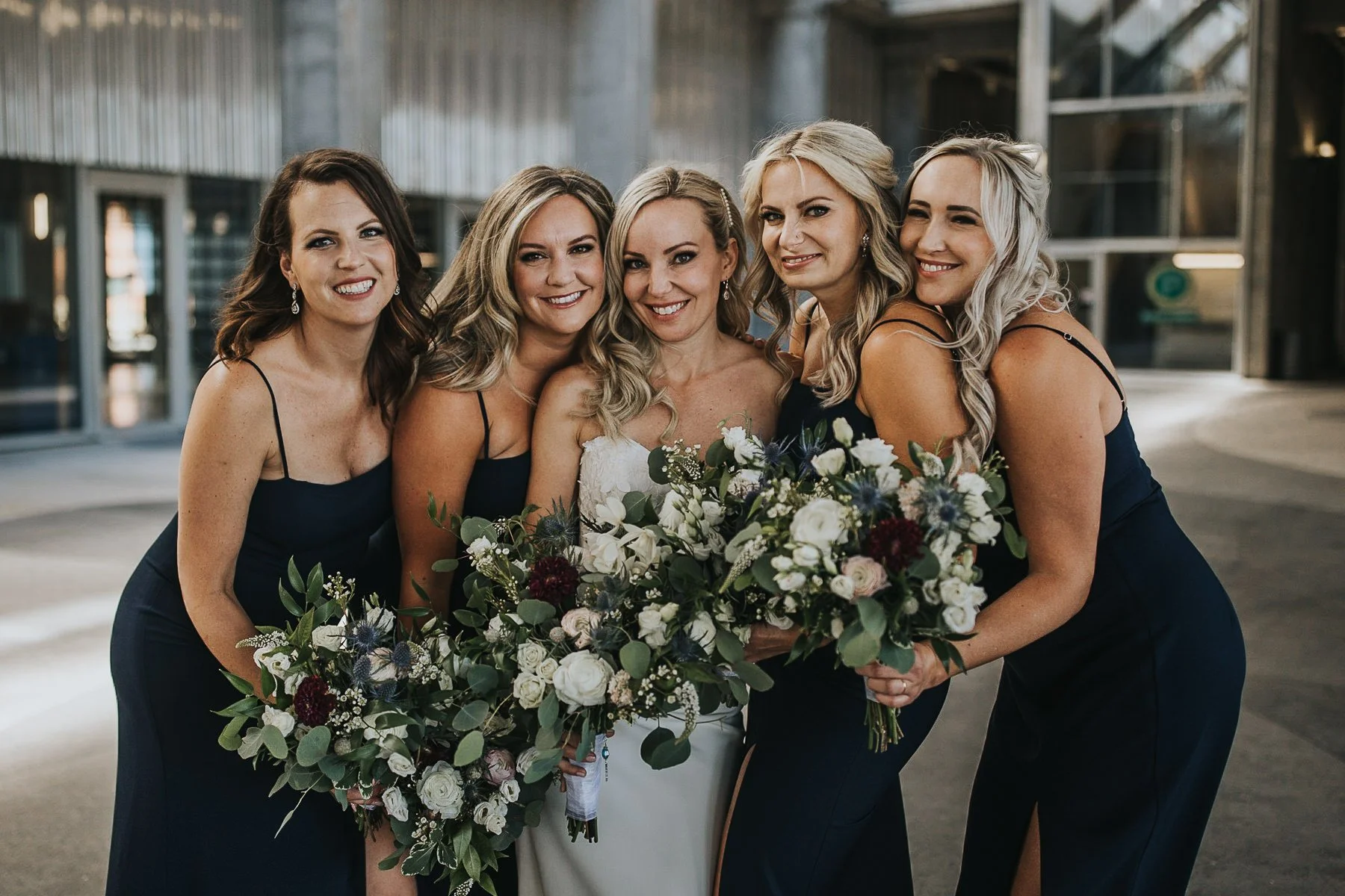 Navy Bridesmaid Dresses