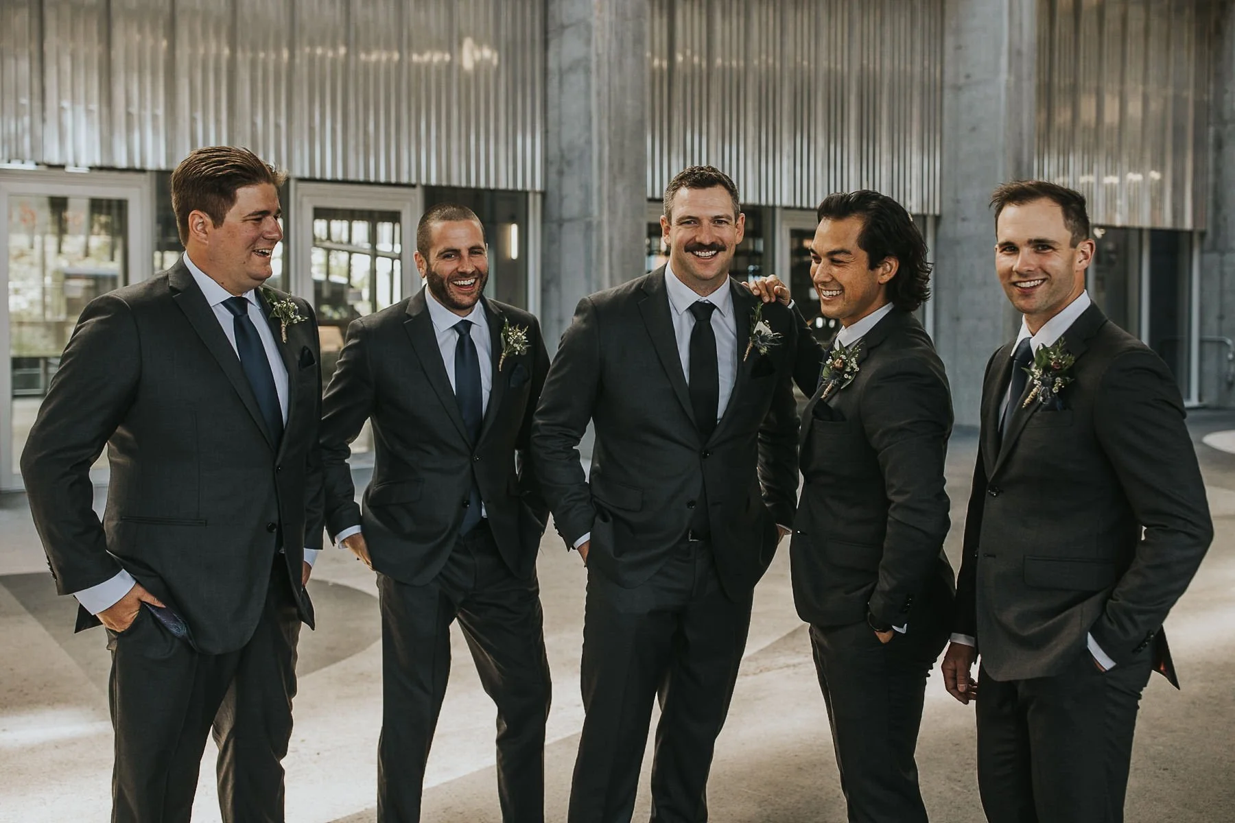 Candid Groomsmen Photos 