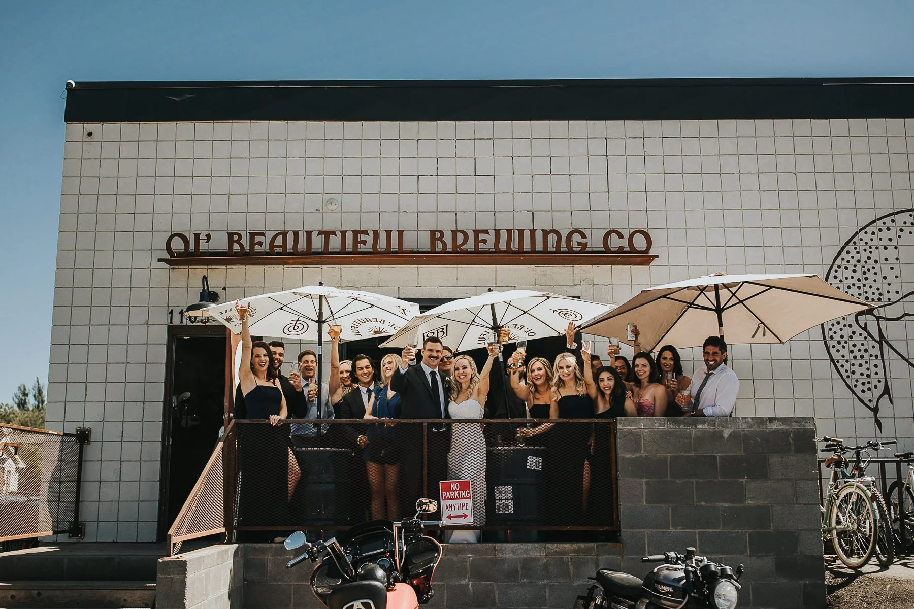 Candid Wedding Party Photos 