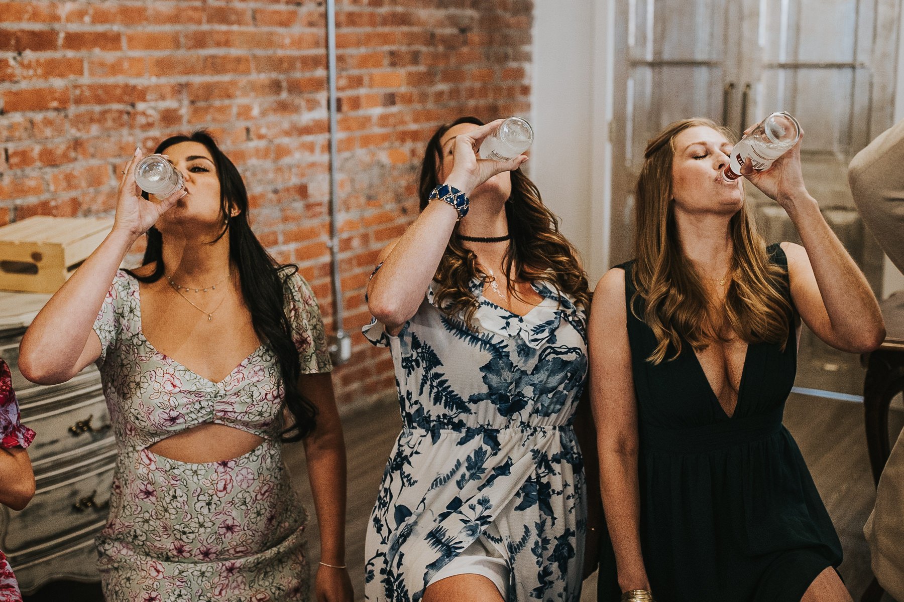 Wedding Guests Get Iced During Wedding Reception 