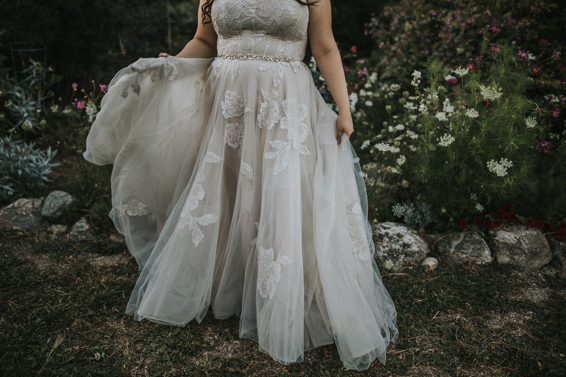 Blush Watters Bridal Gown