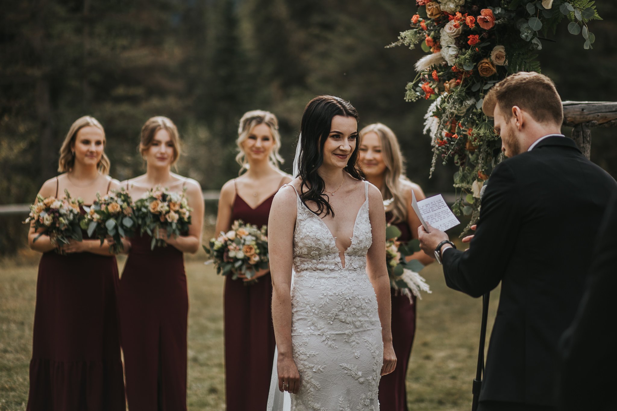 Canmore outdoor wedding venue