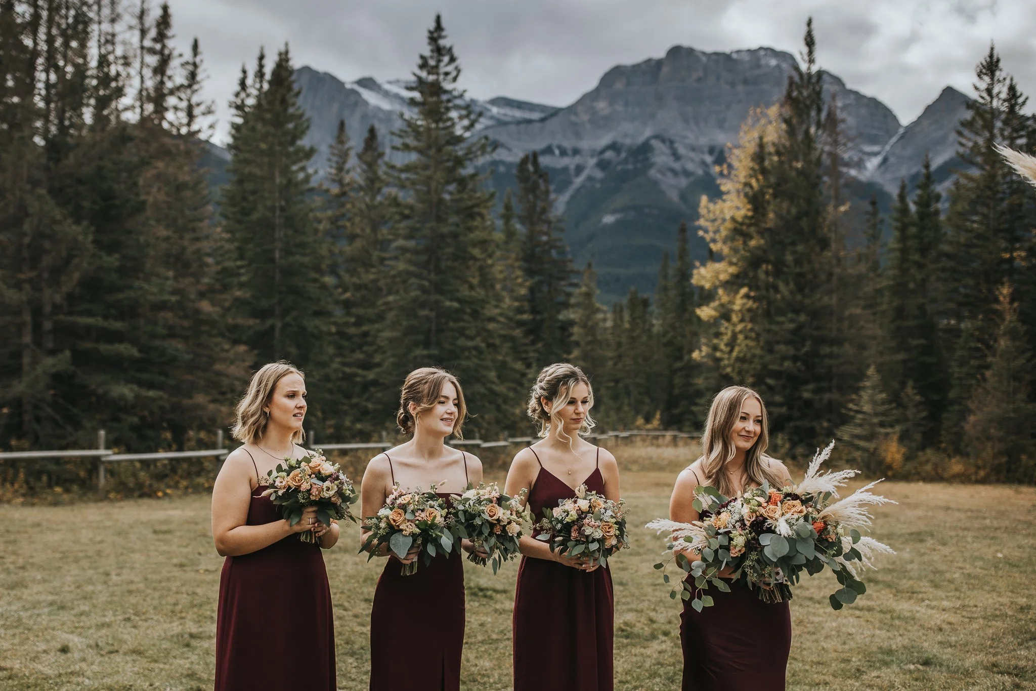 Fall wedding in Canmore