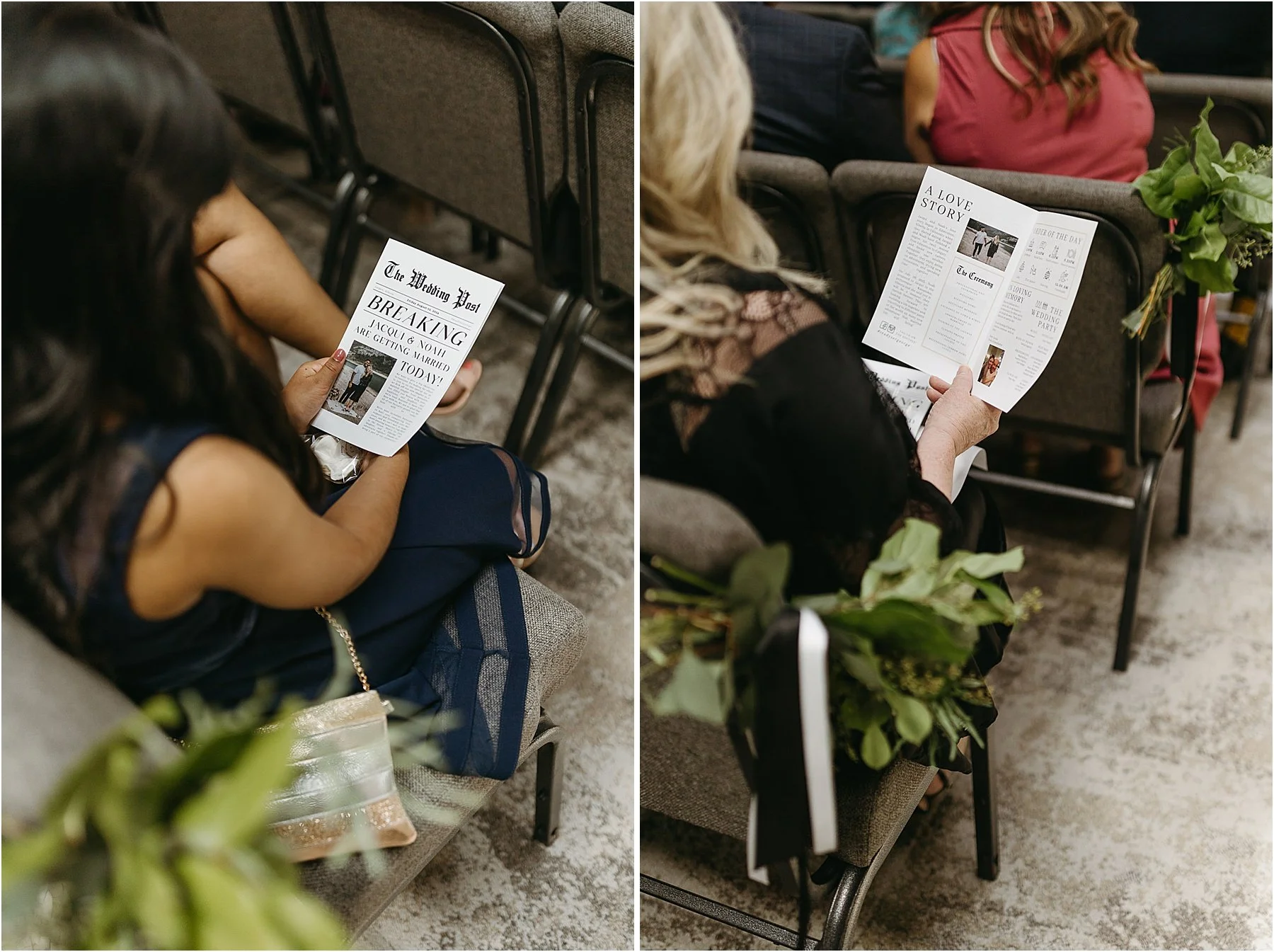 Wedding newspaper