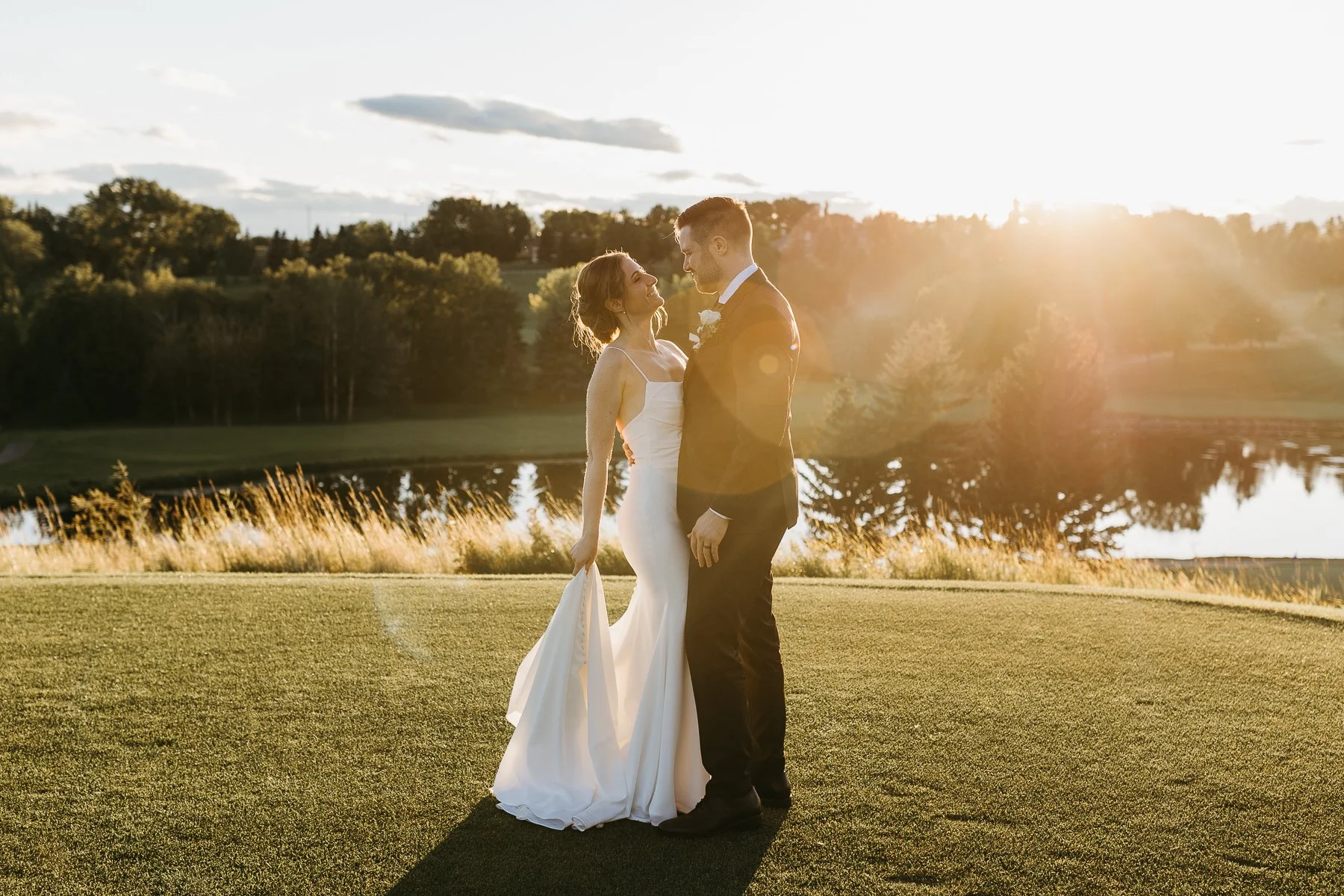 Bearspaw Golf Course Wedding 