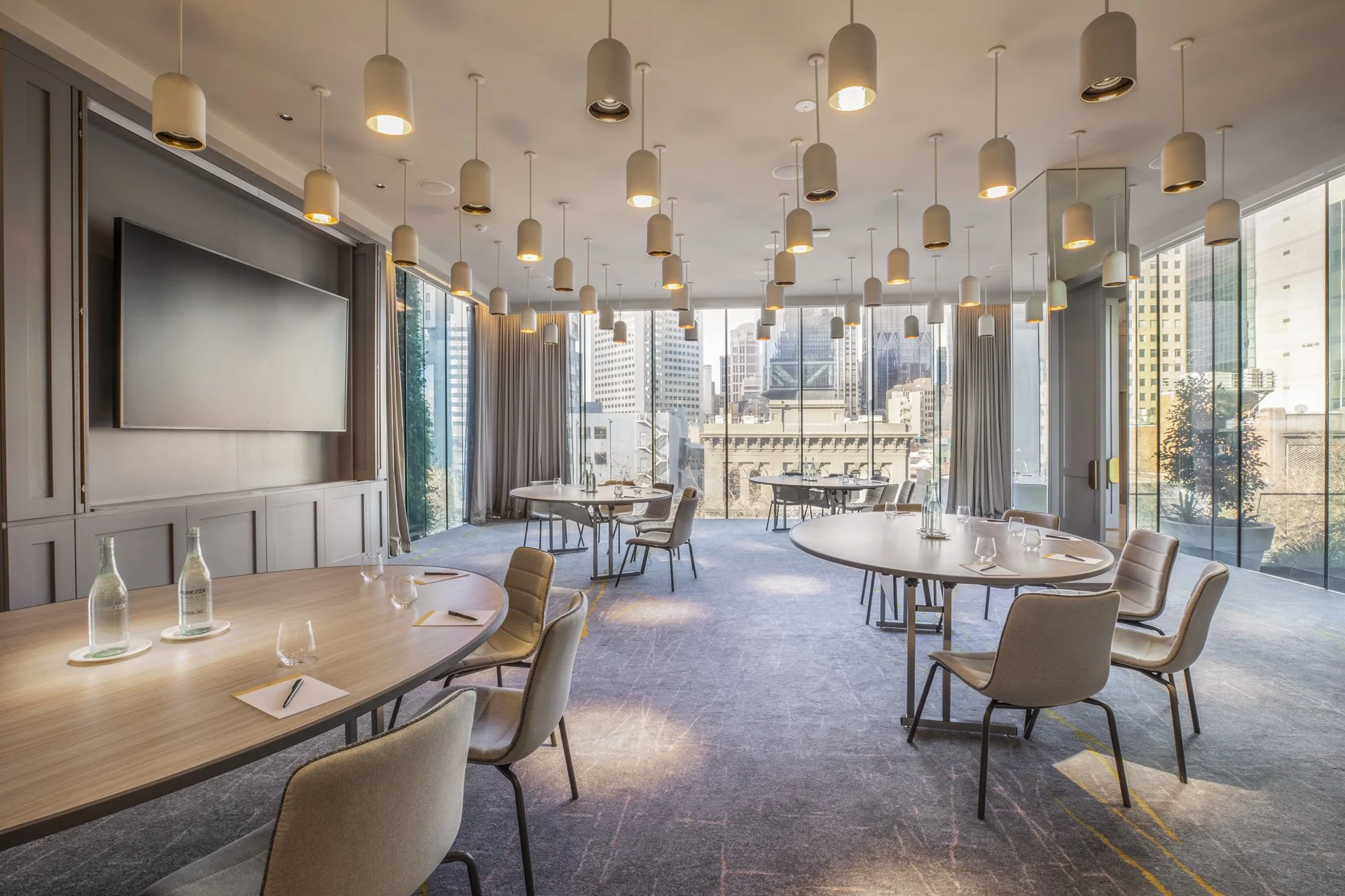 Large event space with a view