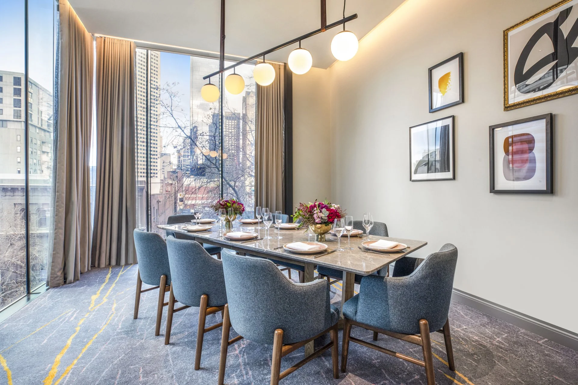 Dining Room with a view