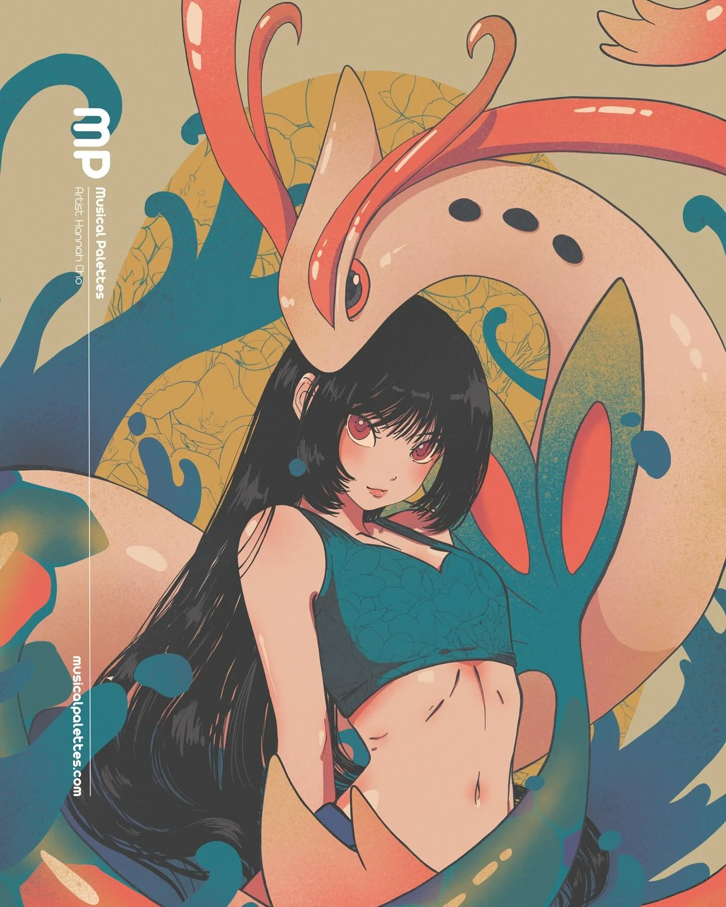 Any fans of Milotic and late ‘90s anime art styles here? 👀
Lately, I’ve been deeply fascinated with the late ‘90s anime aesthetic. I have a passion for incorporating grain and texture into all my digital creations, leading me to s