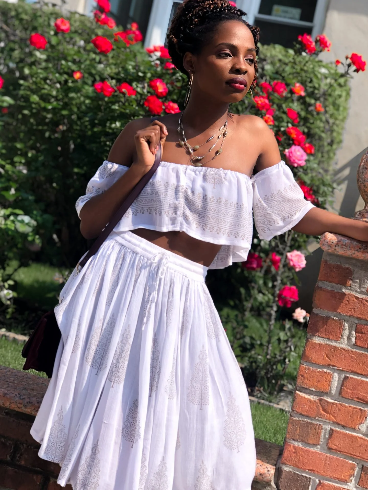 Before & After: The Two-Piece Crop Top & Skirt
