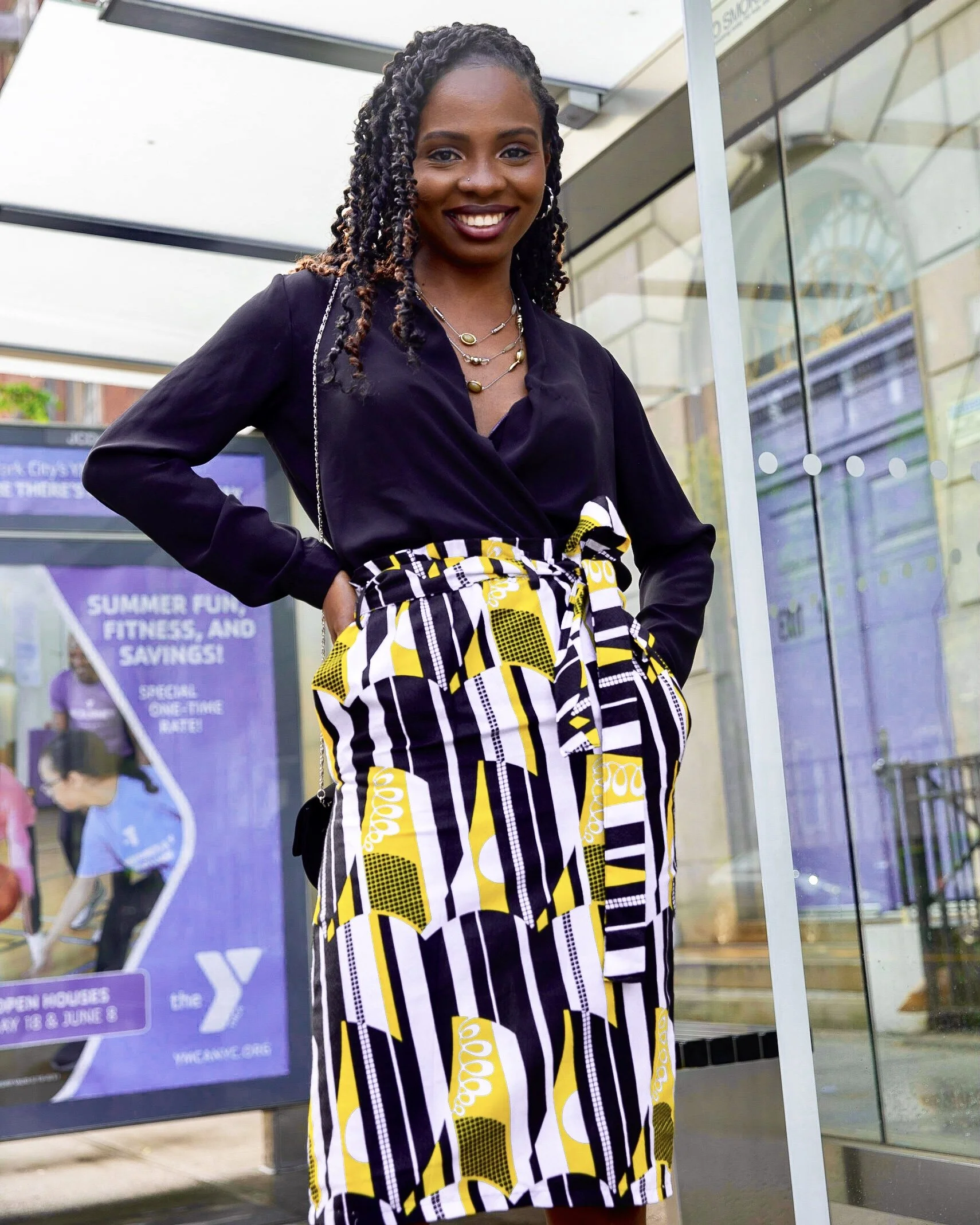 DIY Paper Bag Pencil Skirt
