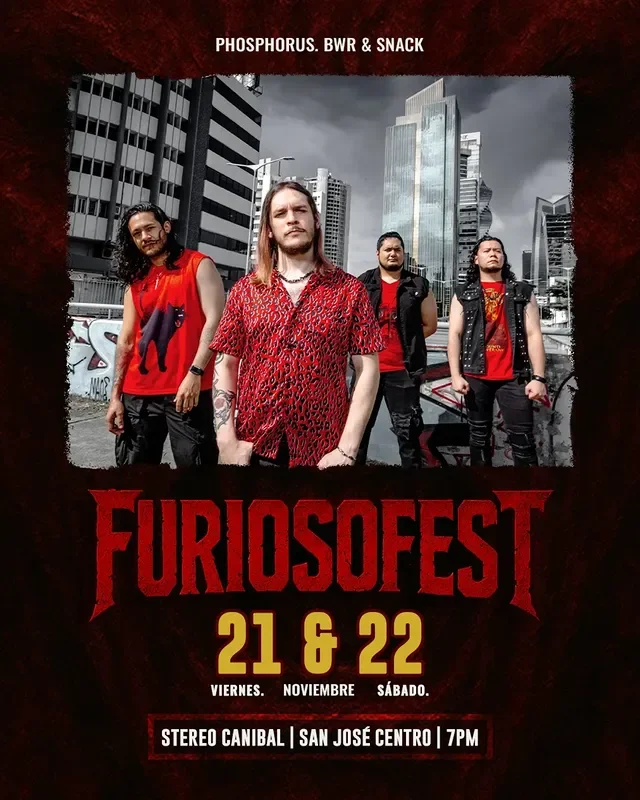 Komodo @ Furioso Fest (San José, Costa Rica)